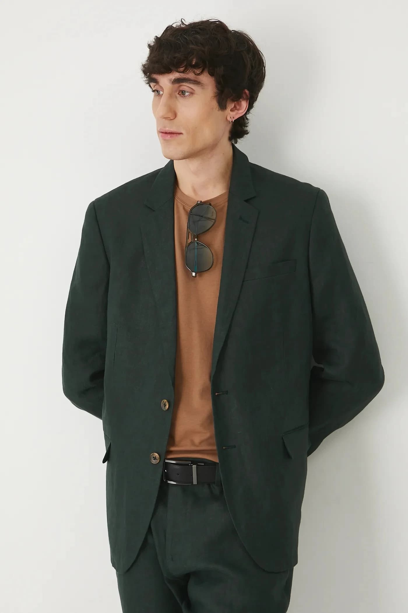 Льняная куртка