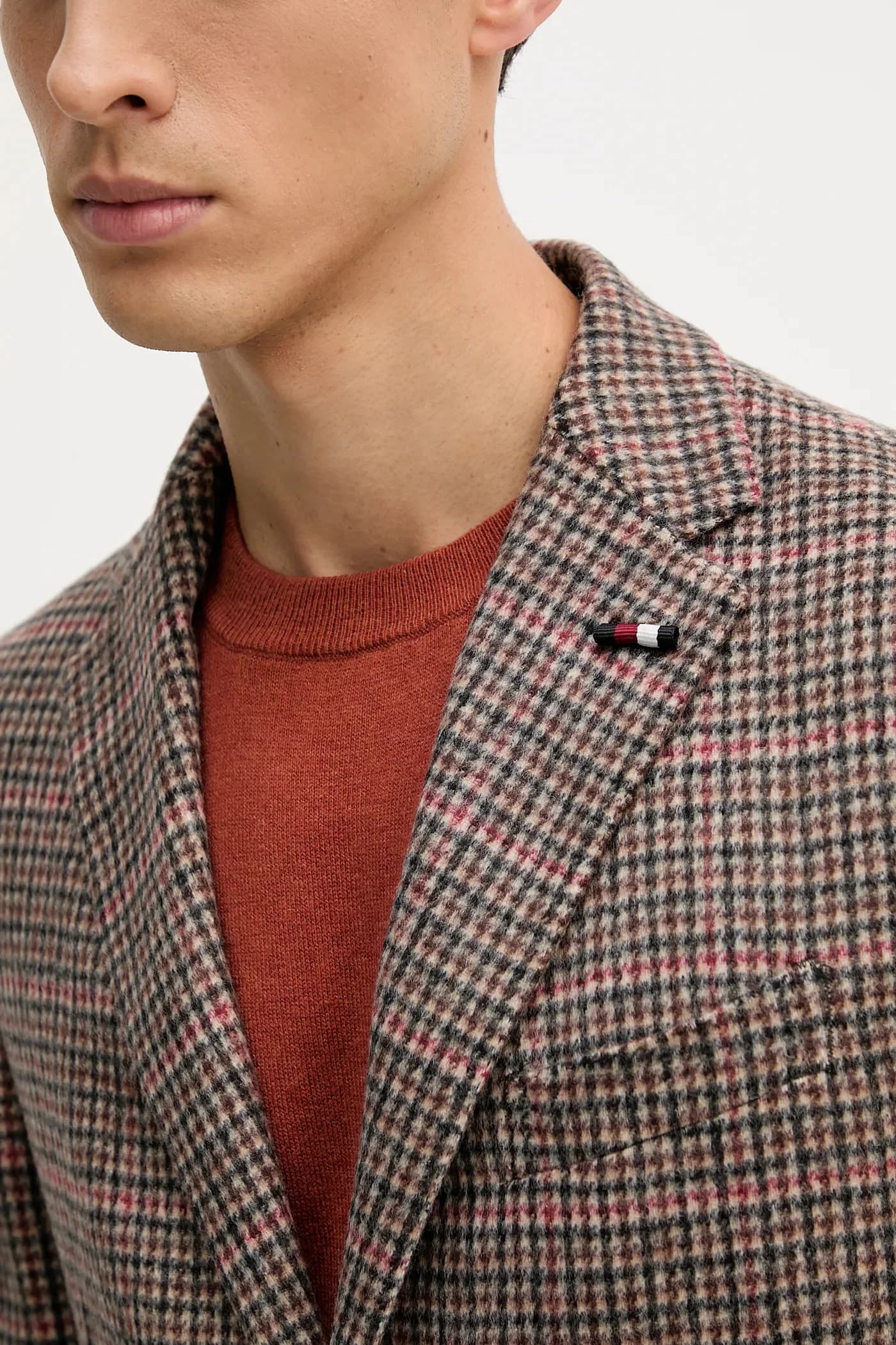 Куртка из смесовой шерсти - фото 5