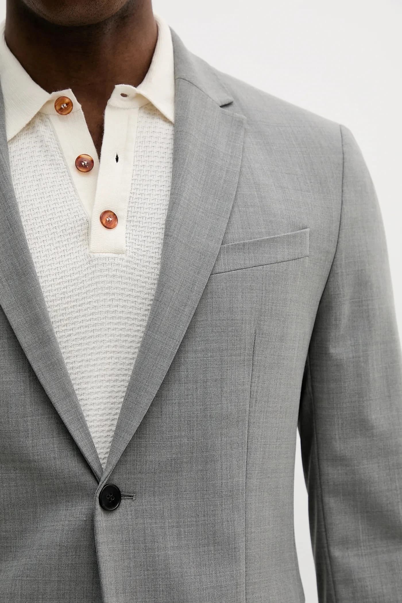 Куртка из смесовой шерсти - фото 5