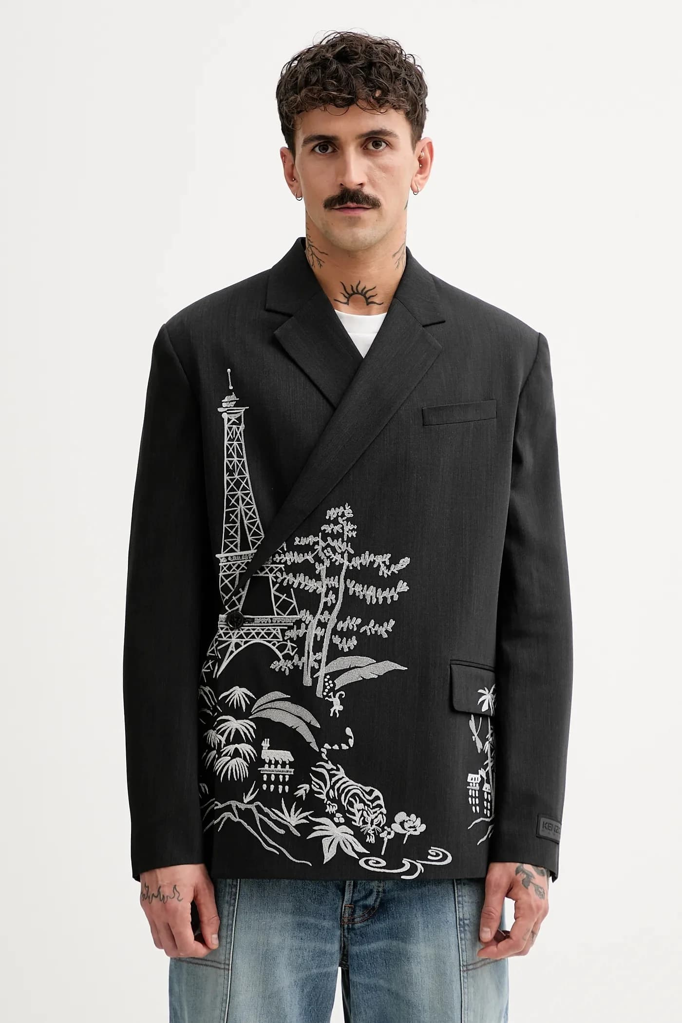 Куртка из смесовой шерсти