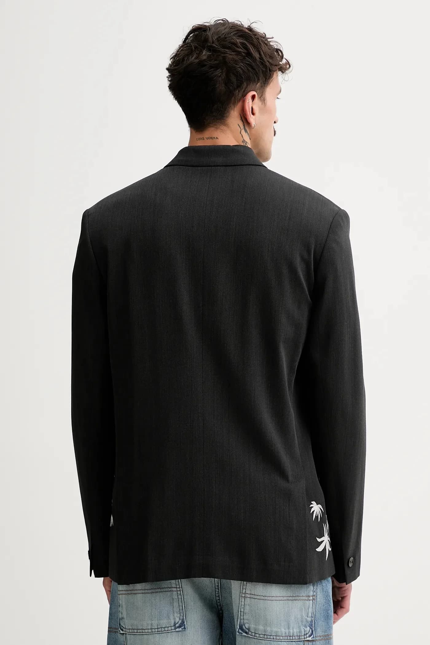 Куртка из смесовой шерсти - фото 3