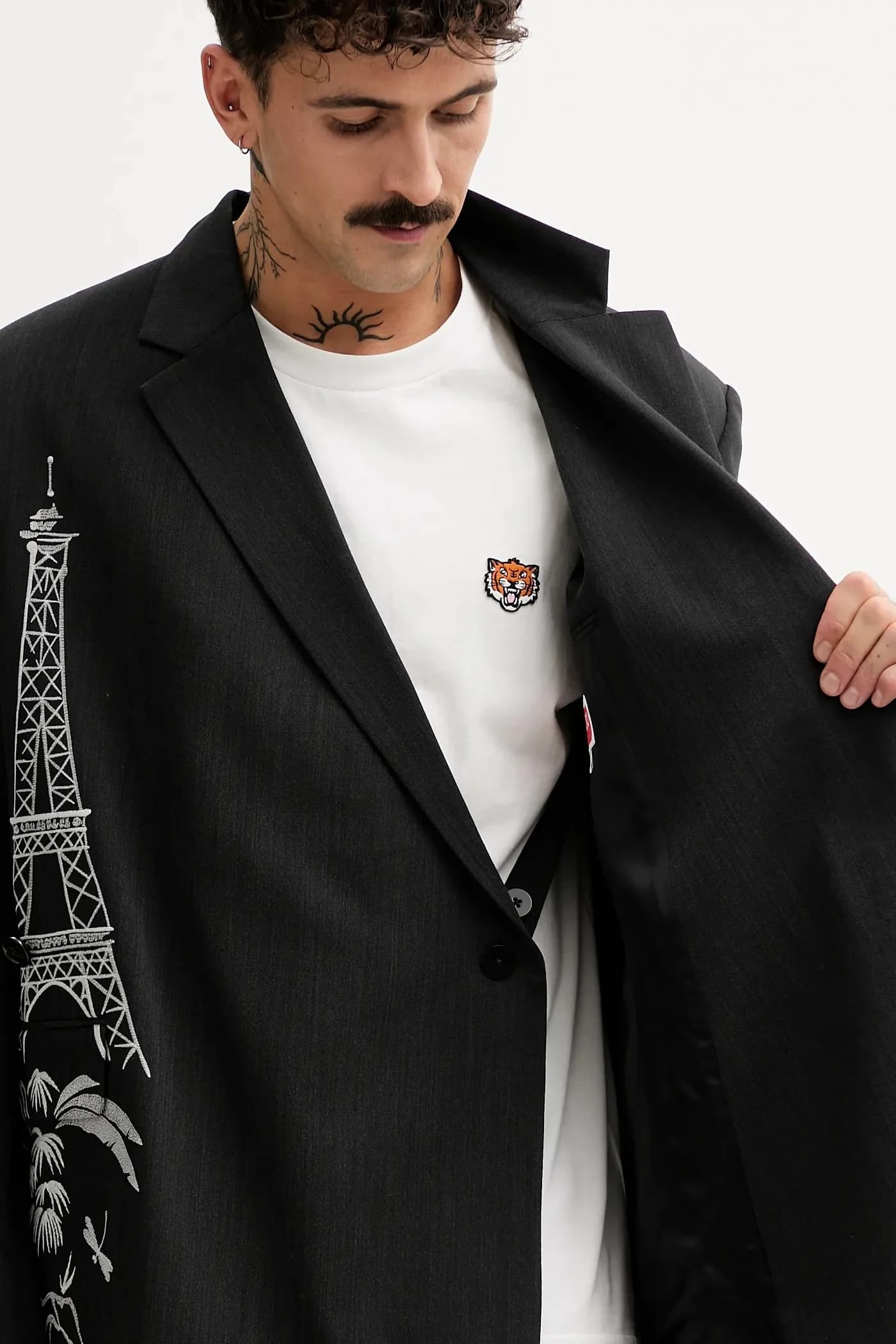 Куртка из смесовой шерсти - фото 6