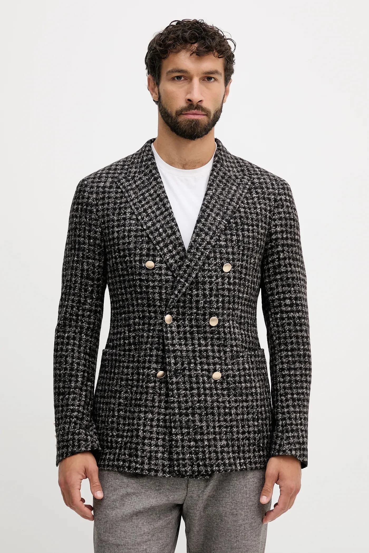 Куртка из смесовой шерсти