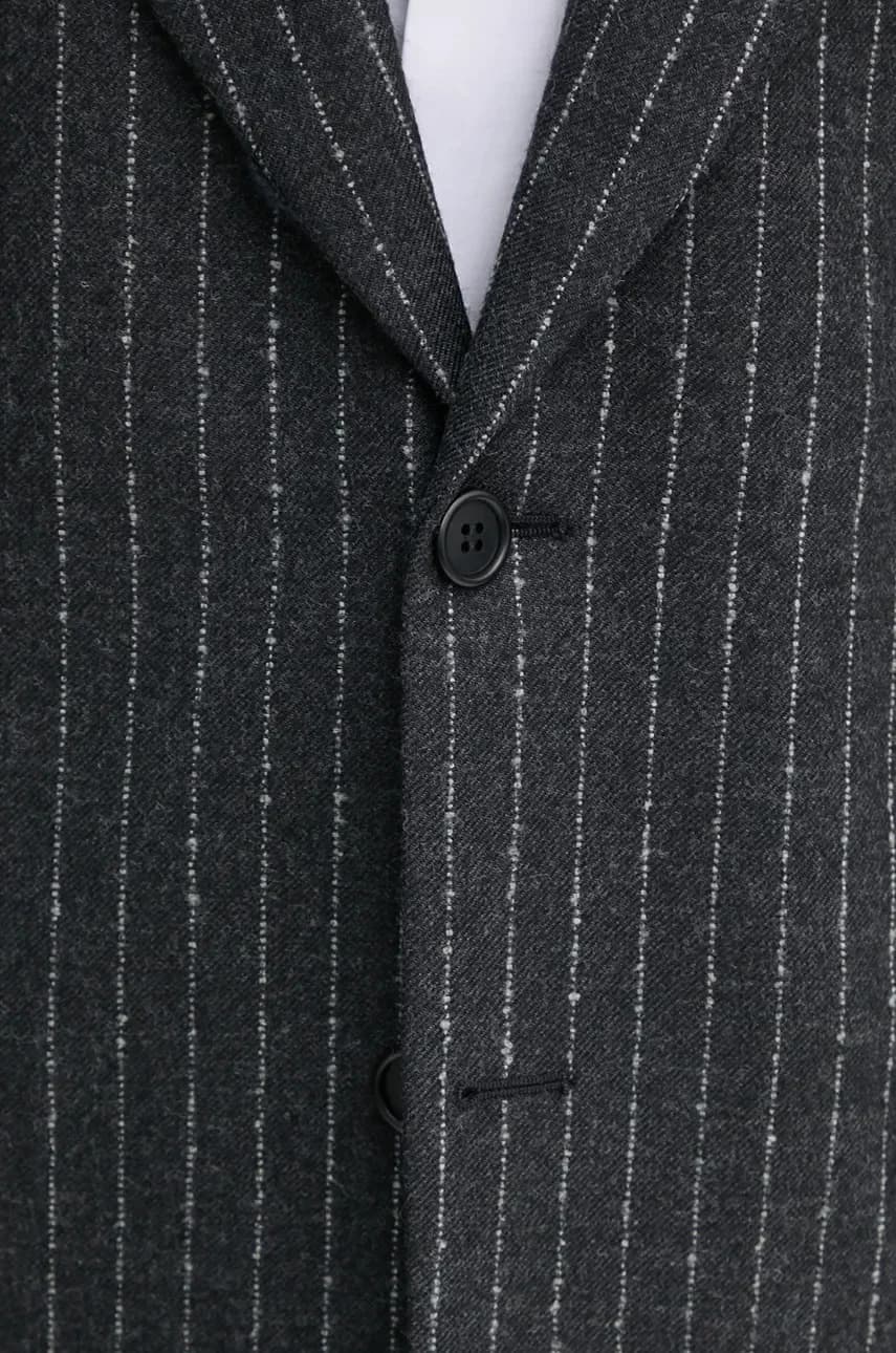 Куртка из смесовой шерсти - фото 5