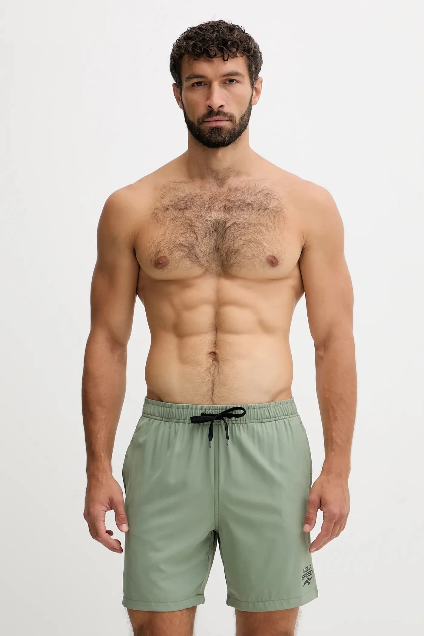 Плавательные шорты зеленые для мужчин