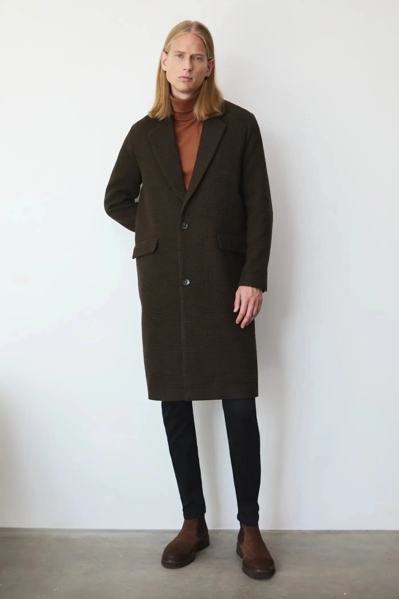 Пальто из смесовой шерсти