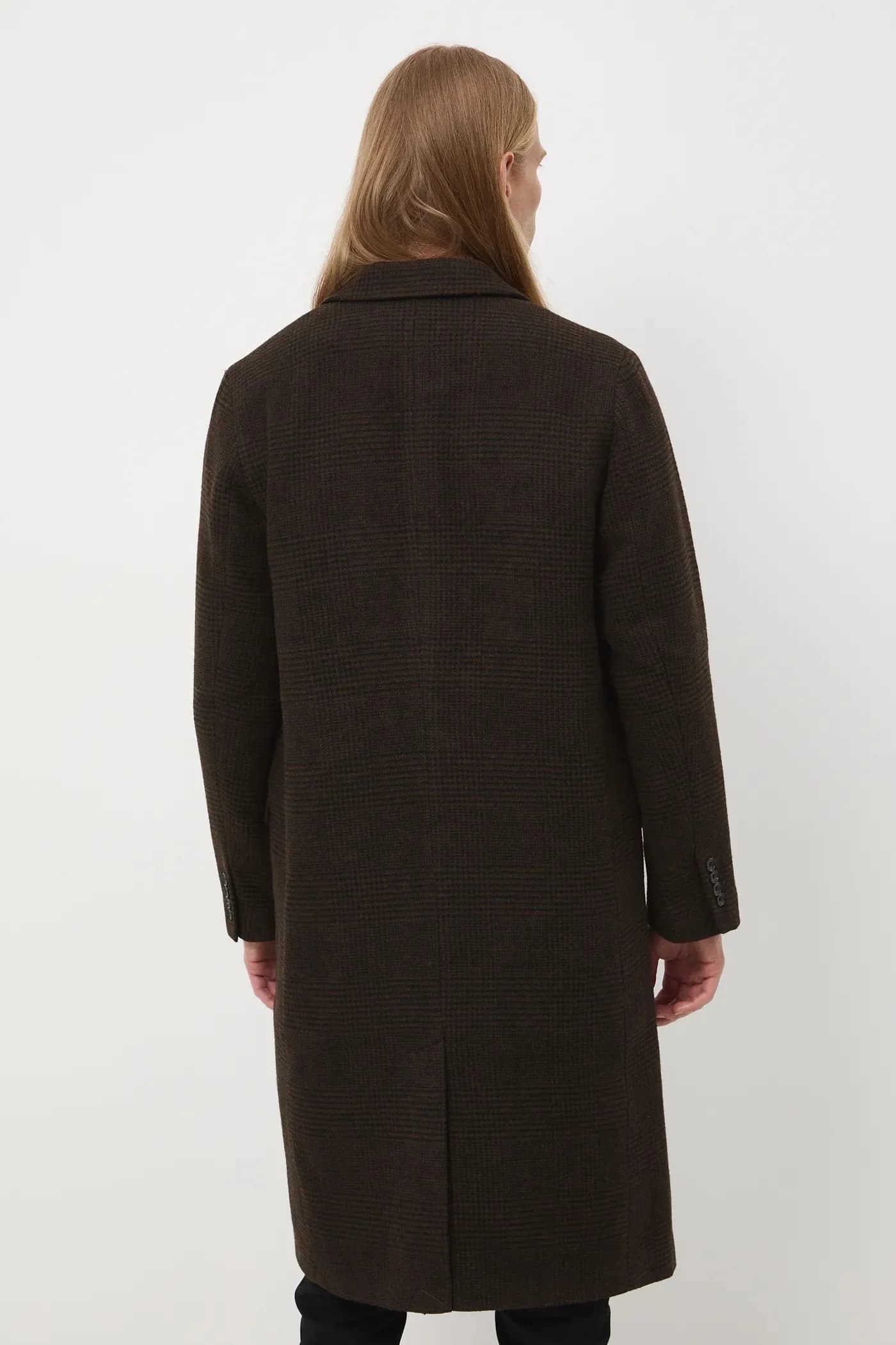 Пальто из смесовой шерсти - фото 3