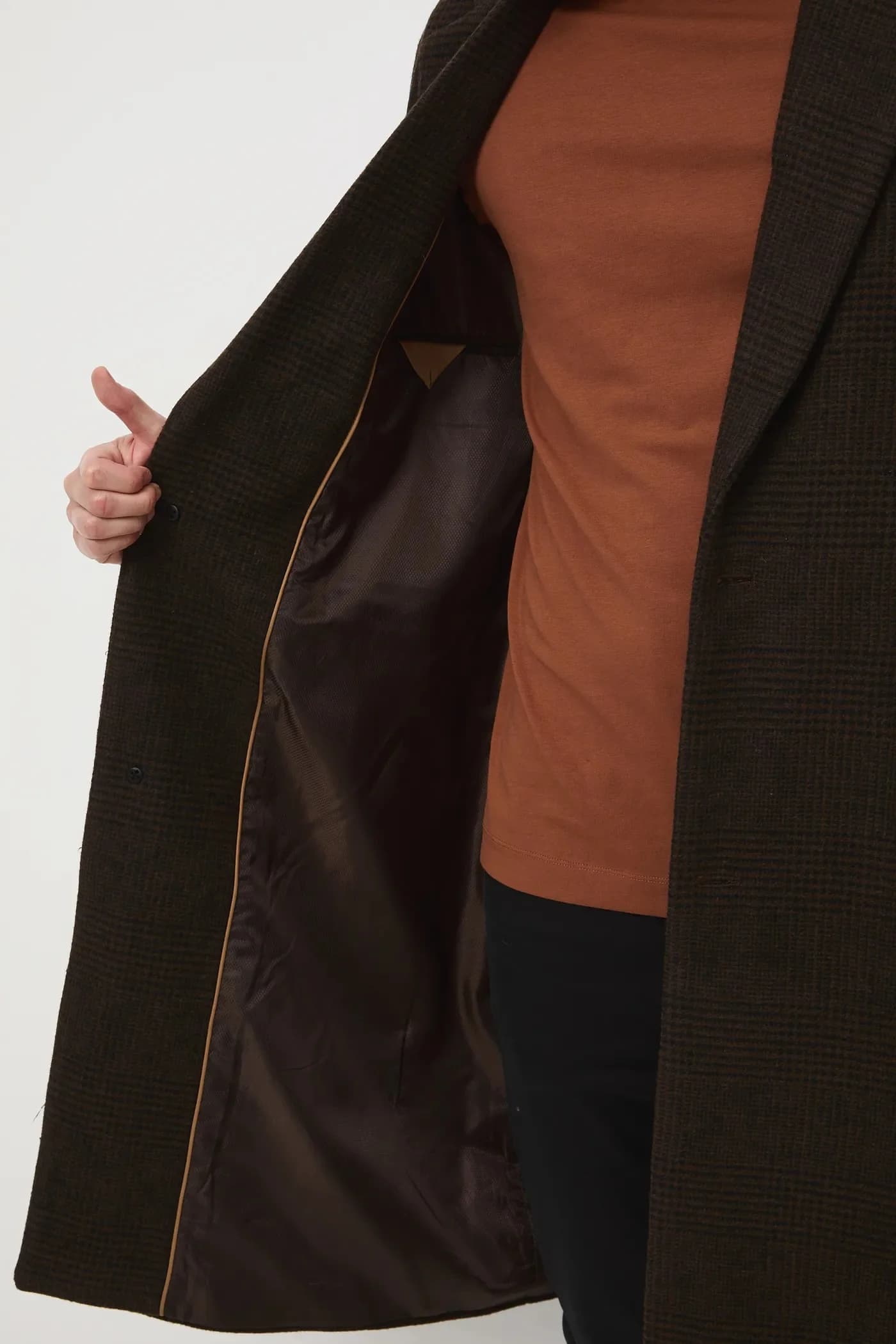 Пальто из смесовой шерсти - фото 6