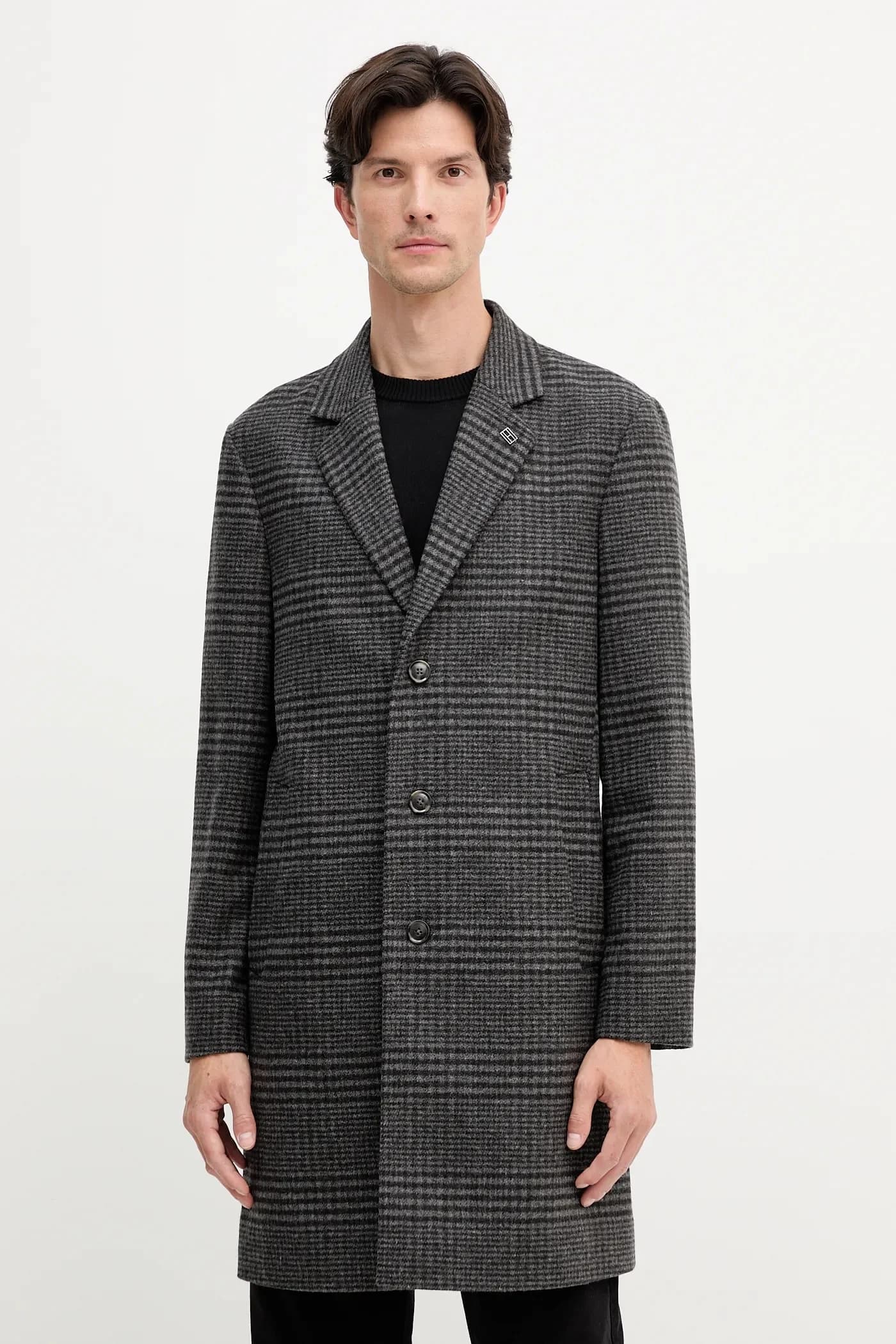 Пальто с добавлением шерсти