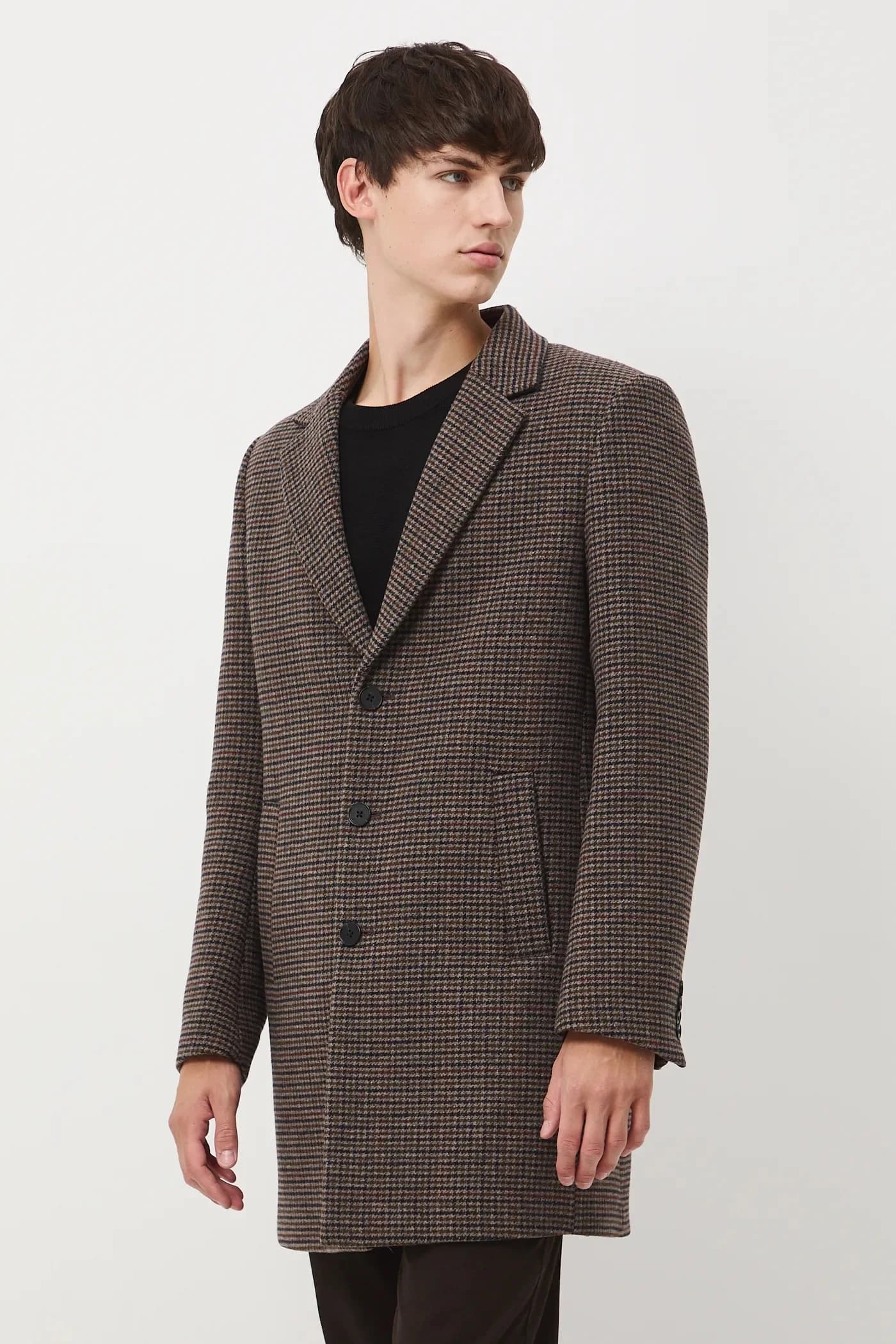 Пальто из смесовой шерсти - фото 2