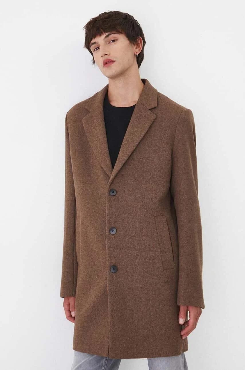 Пальто из смесовой шерсти