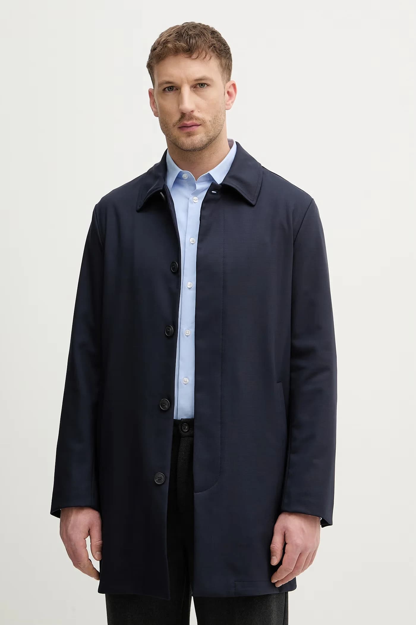 Пальто с добавлением шерсти