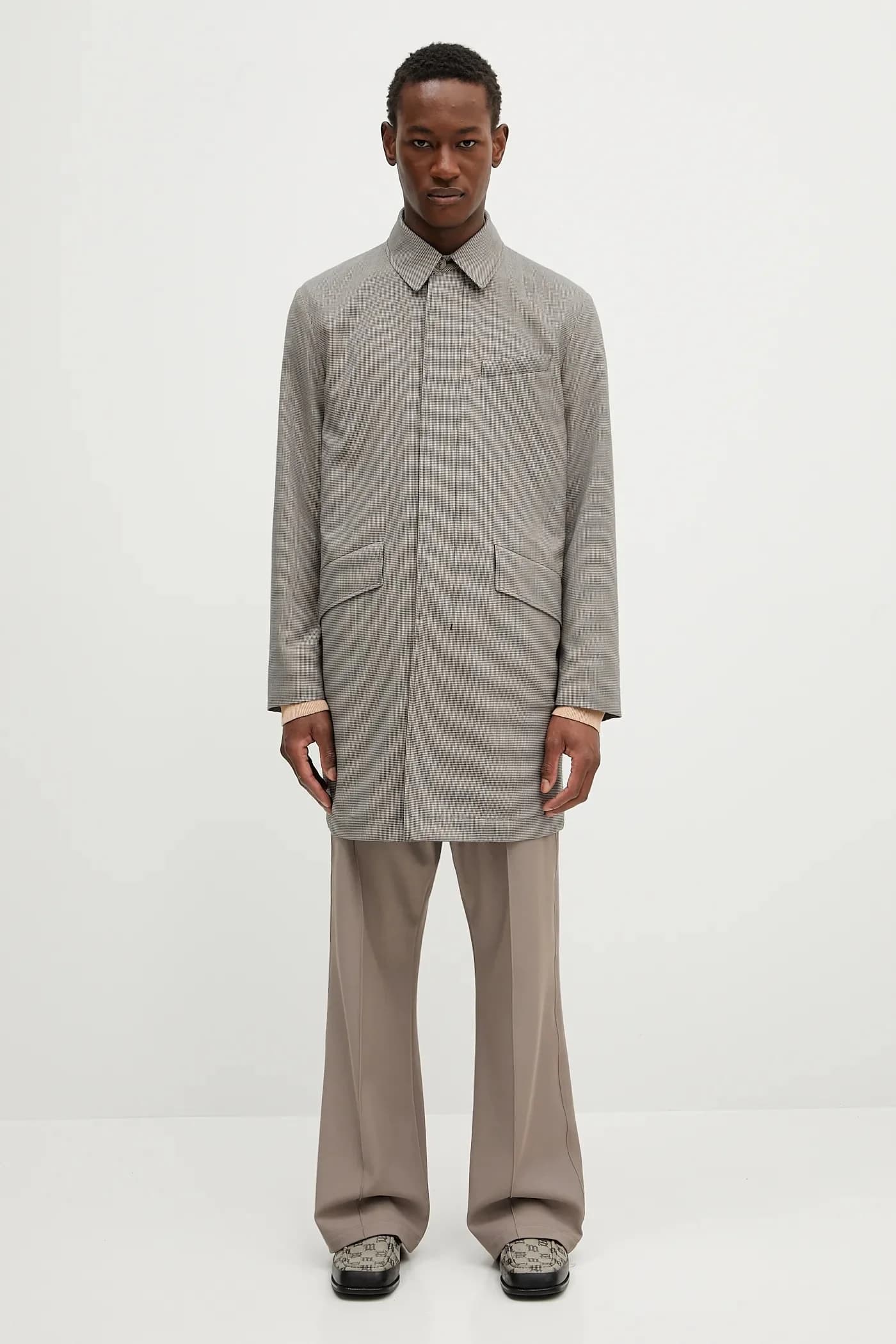 Шерстяное пальто