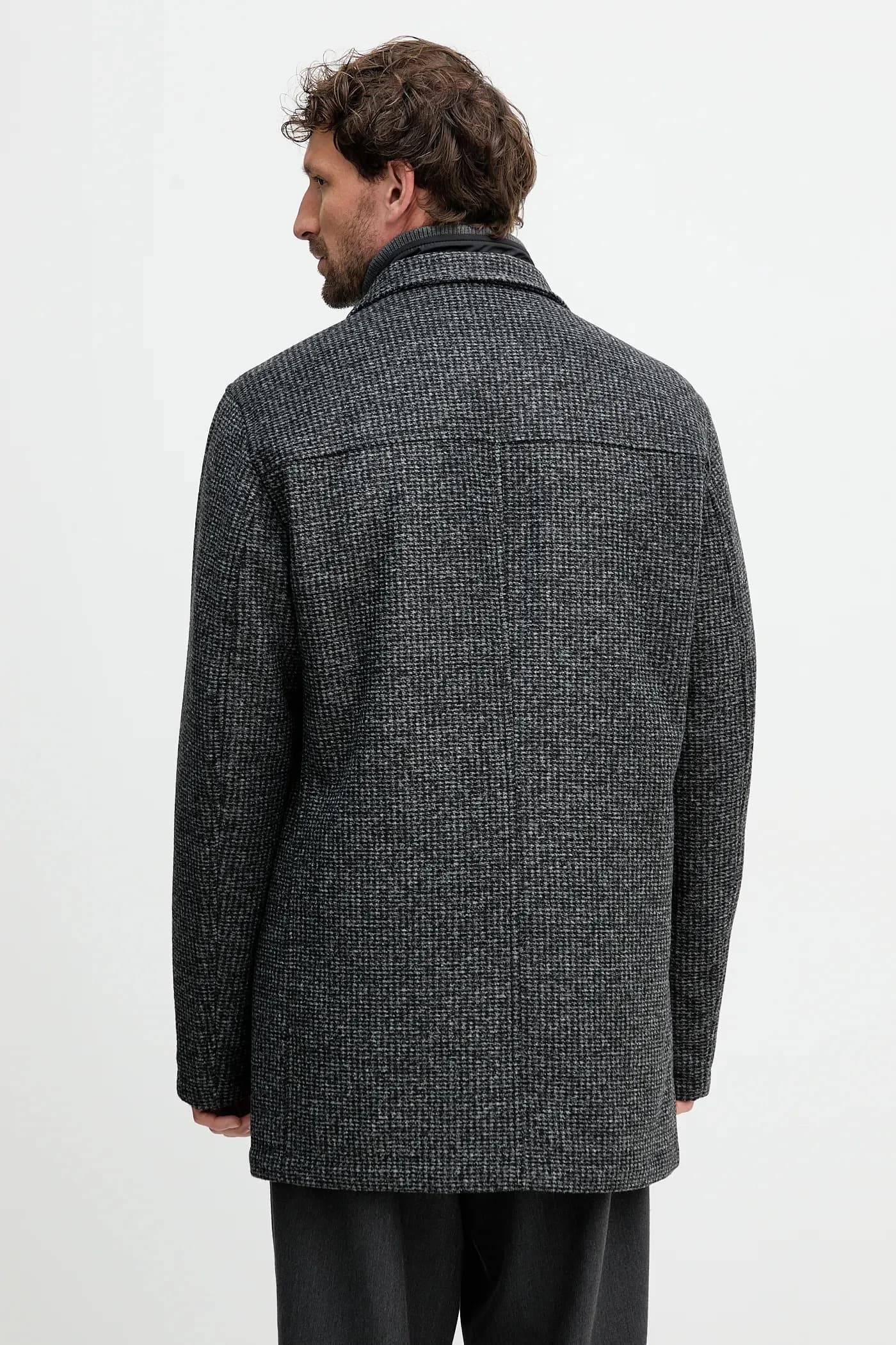 Шерстяное пальто H-Coxtan-J-254 - фото 3