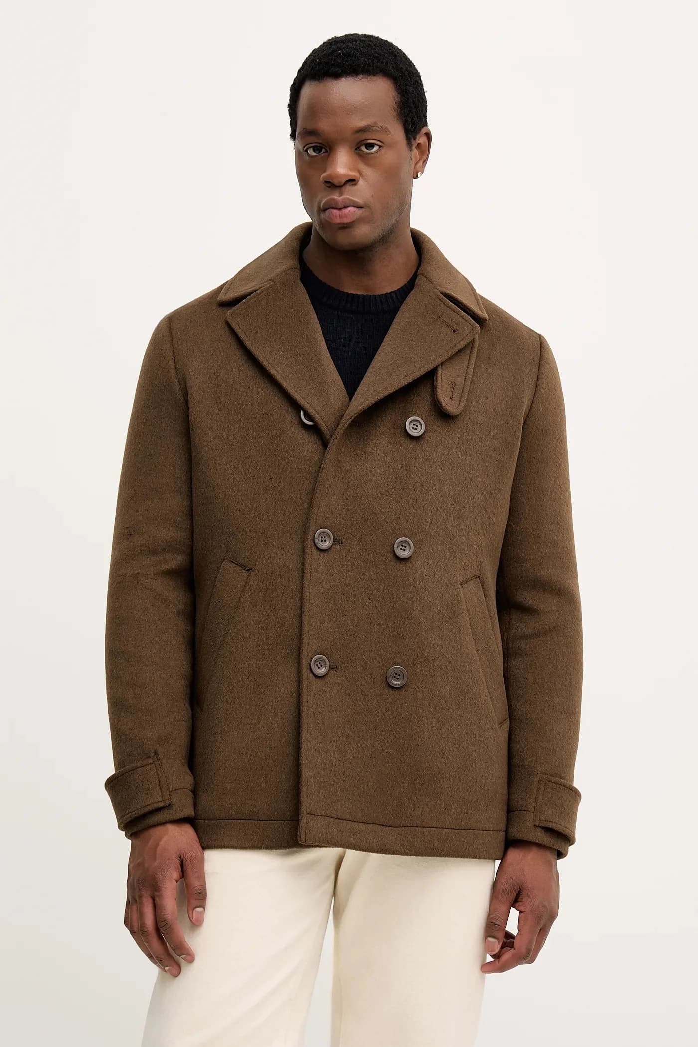 Пальто с добавлением шерсти