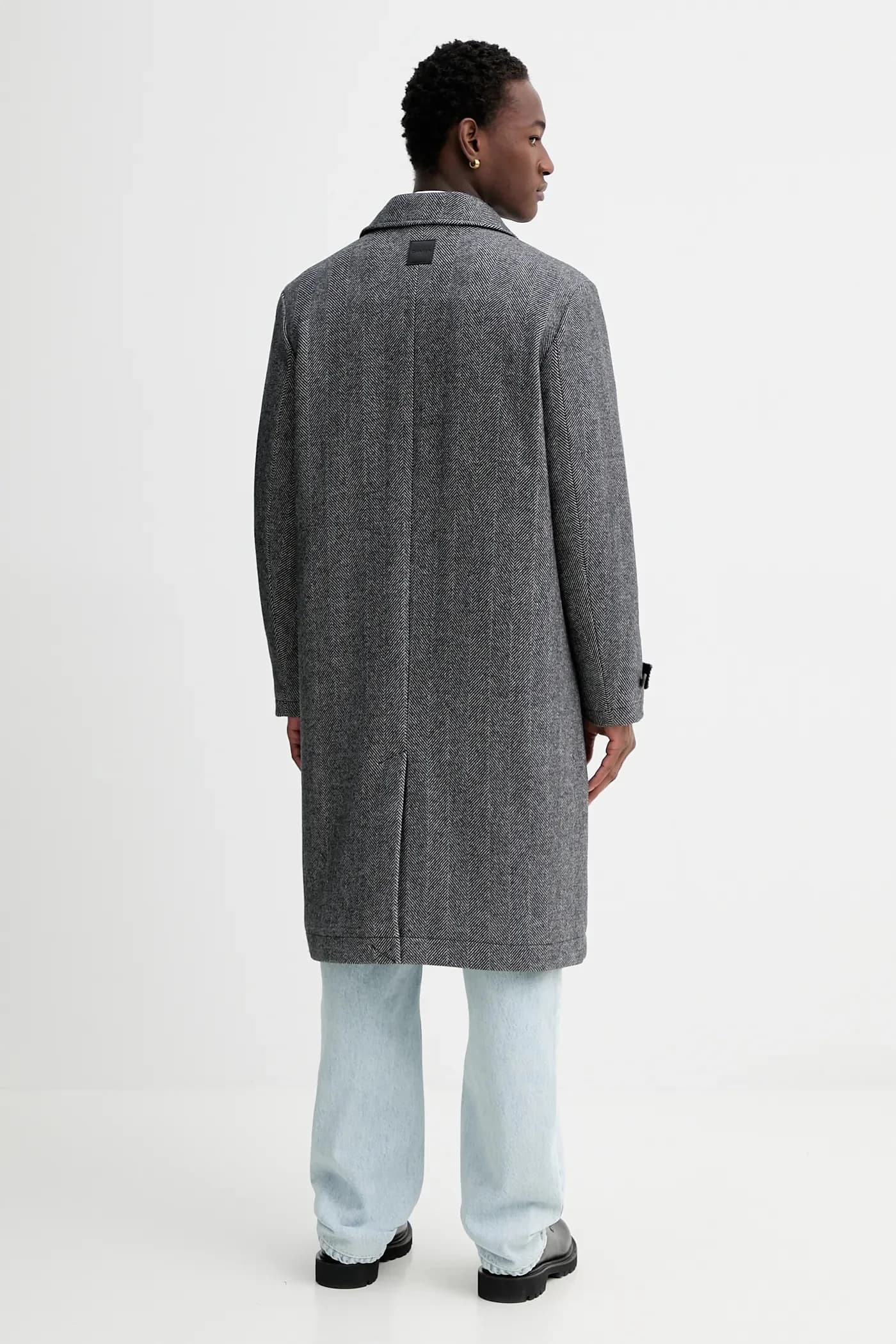 Пальто с добавлением шерсти - фото 3