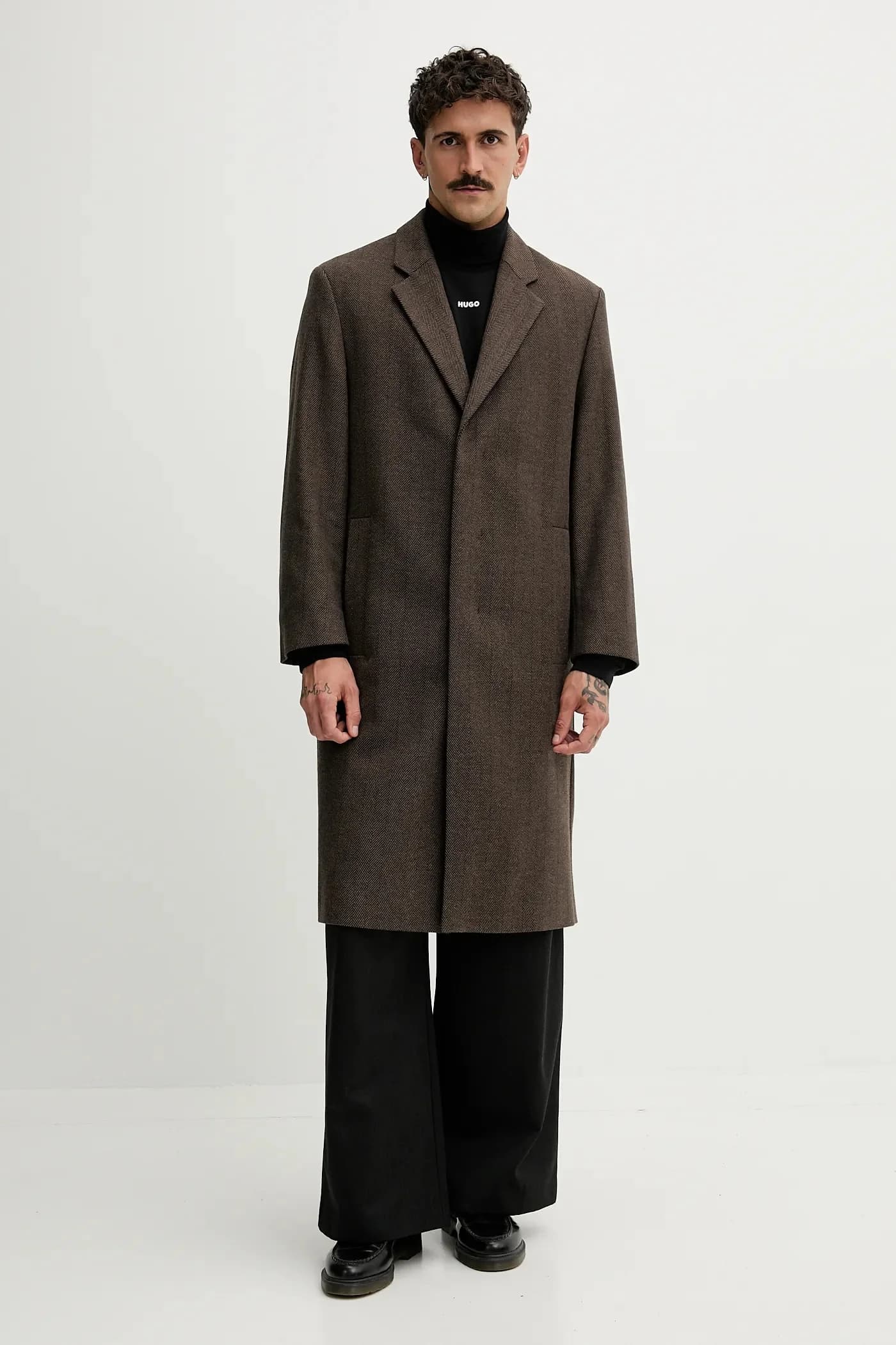 Пальто из смесовой шерсти Maldo2531