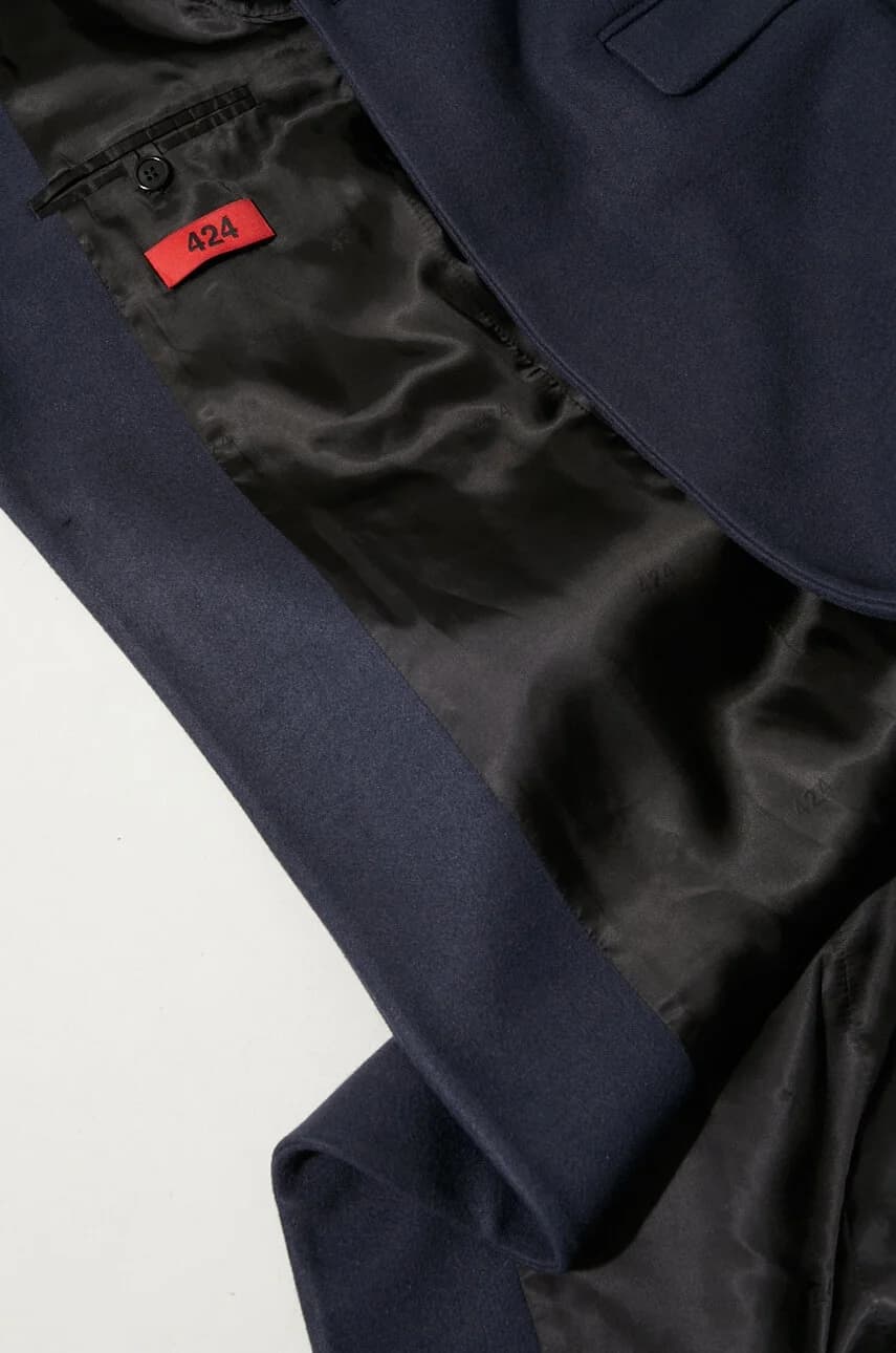 Пальто из смесовой шерсти - фото 8