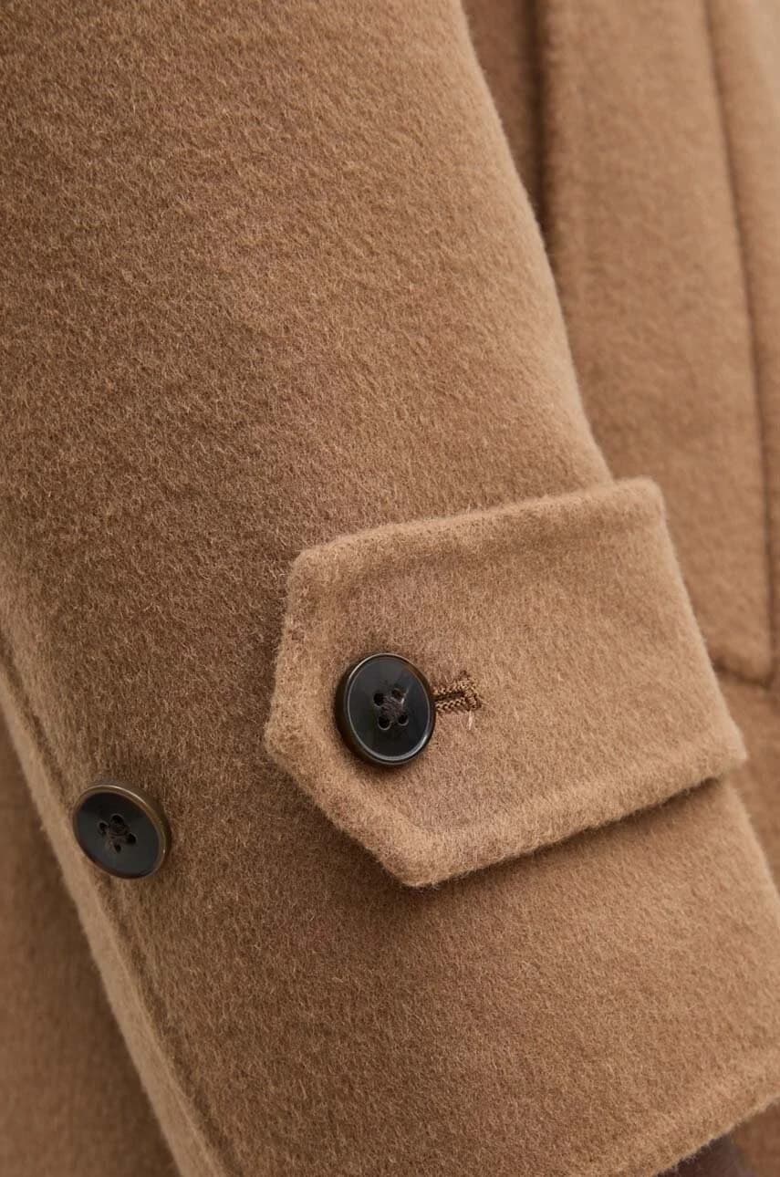 Шерстяное пальто - фото 8