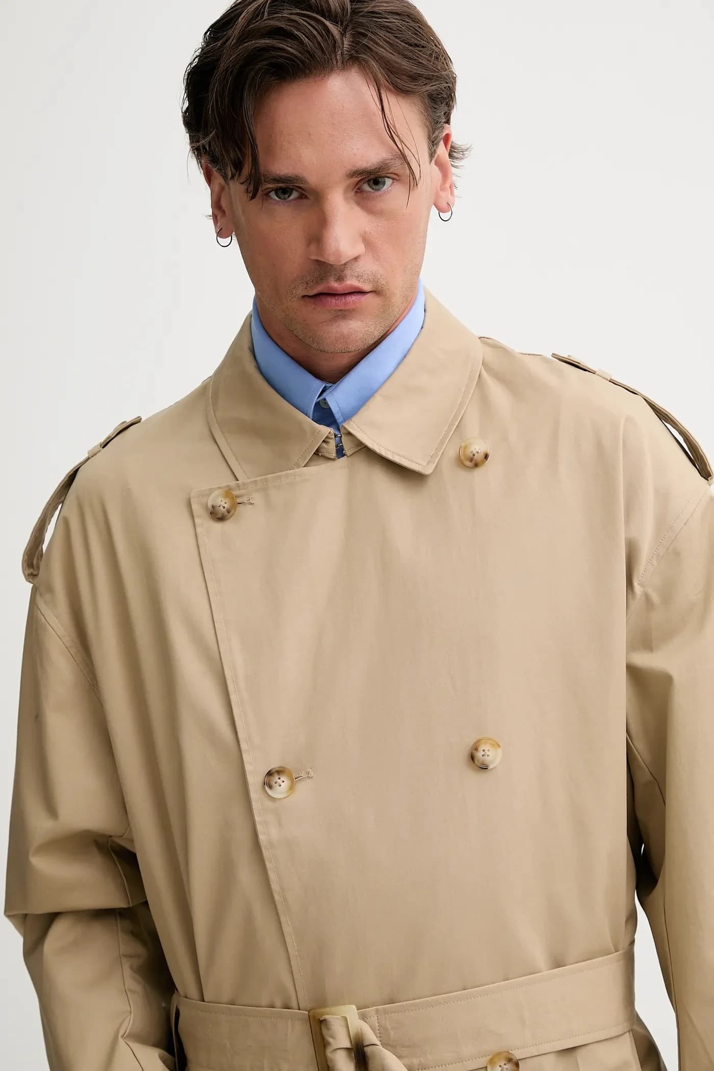 тренч Miles из хлопка - фото 5