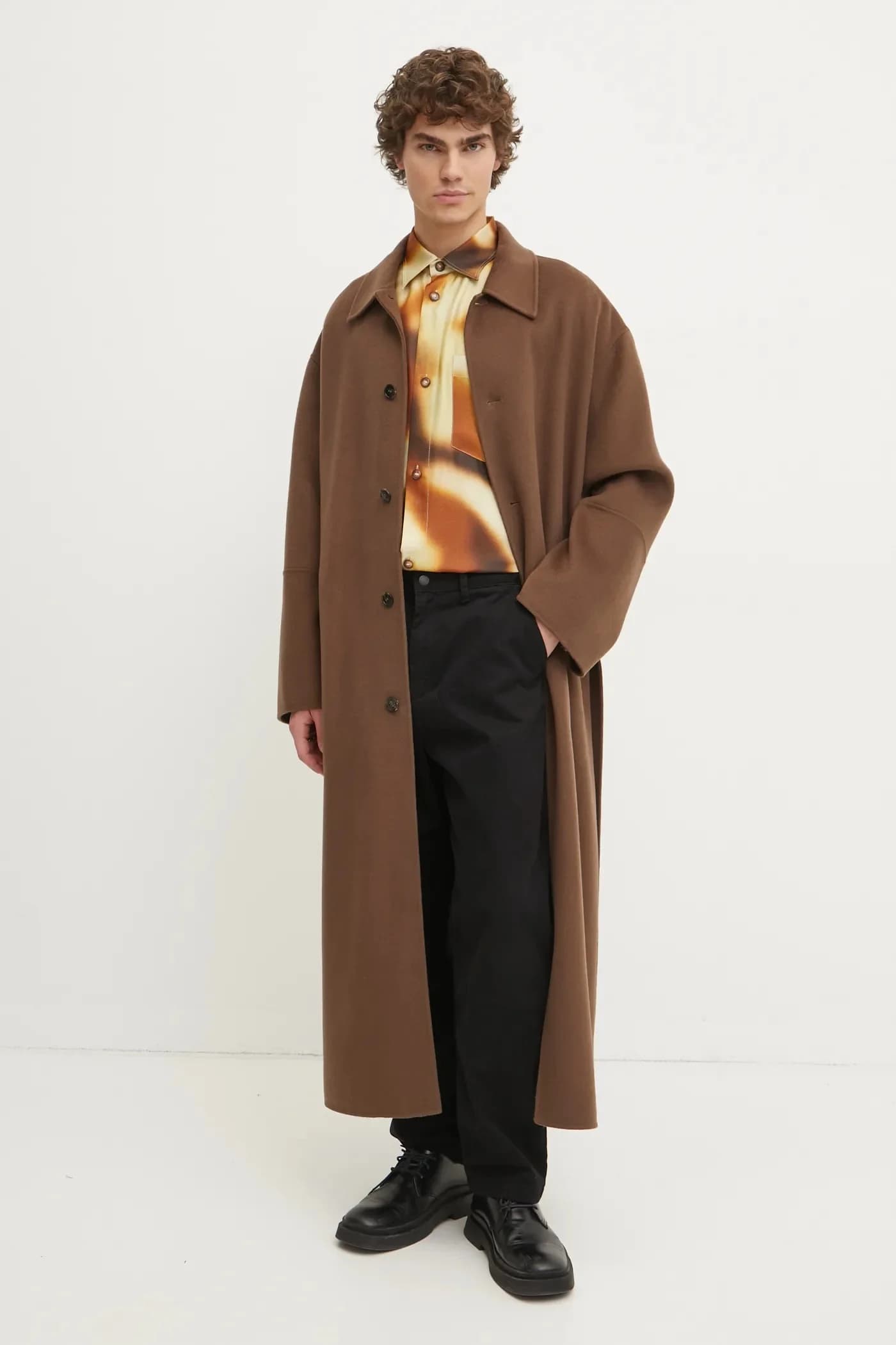 LUCIAN шерстяное пальто - фото 2