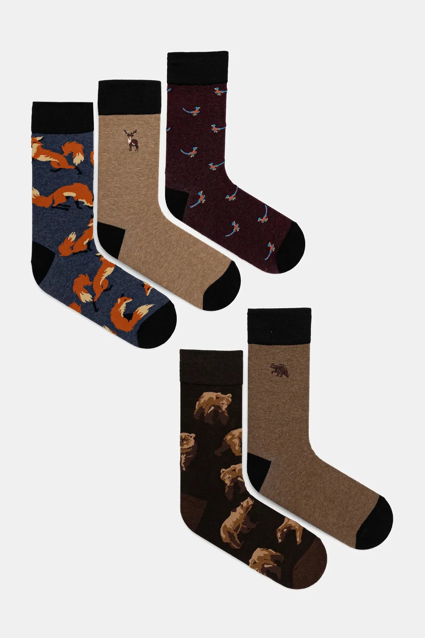 Хлопковые носки, 5 шт.