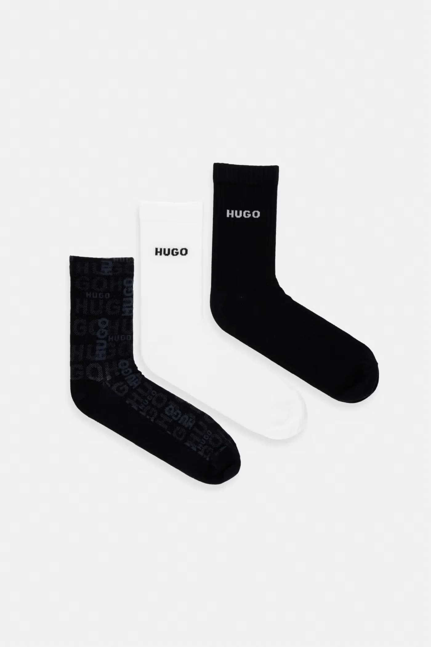 Носки 3P QS LOGO PIQUET CC, 3 пары носков