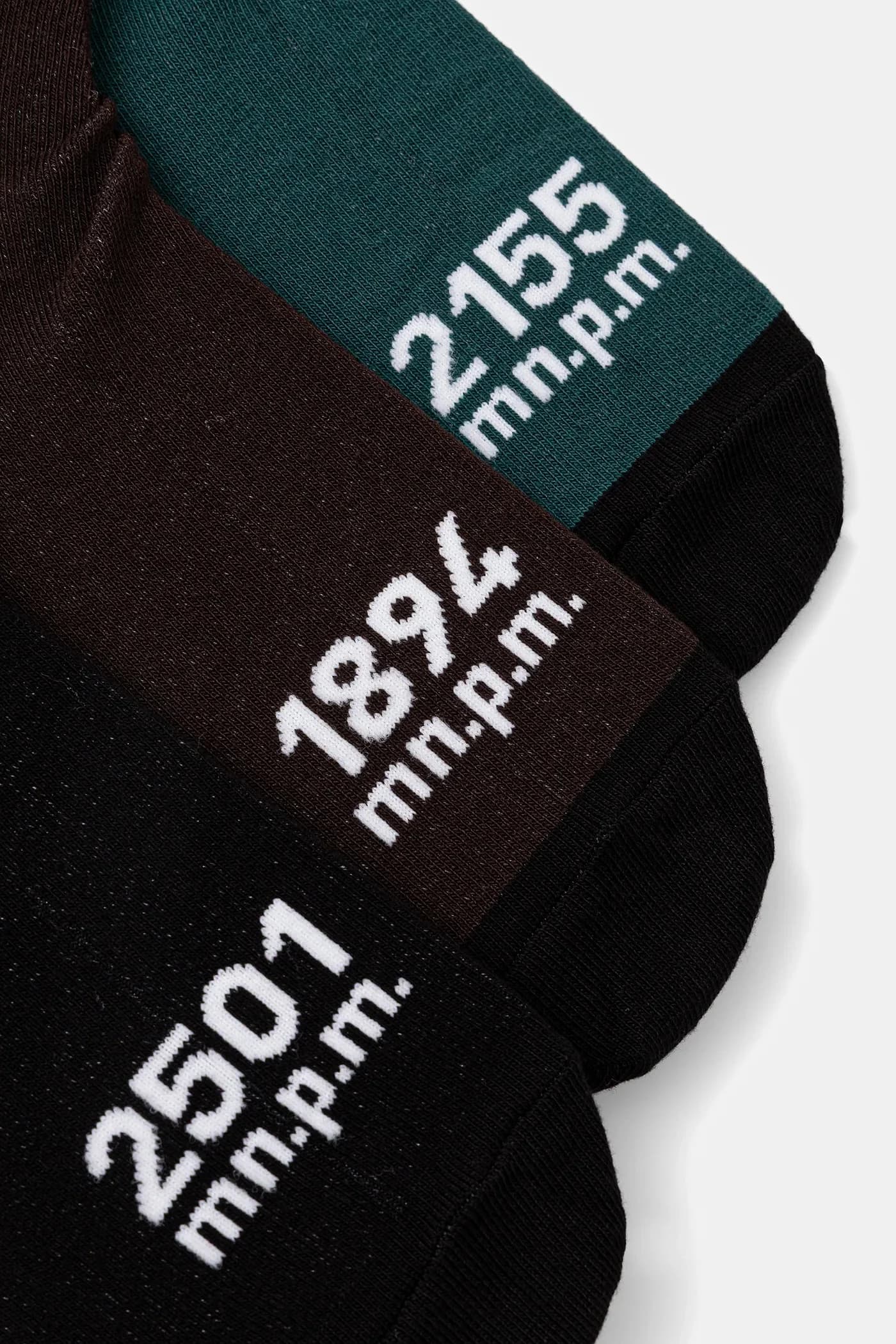 Хлопковые носки, 3 пары - фото 2