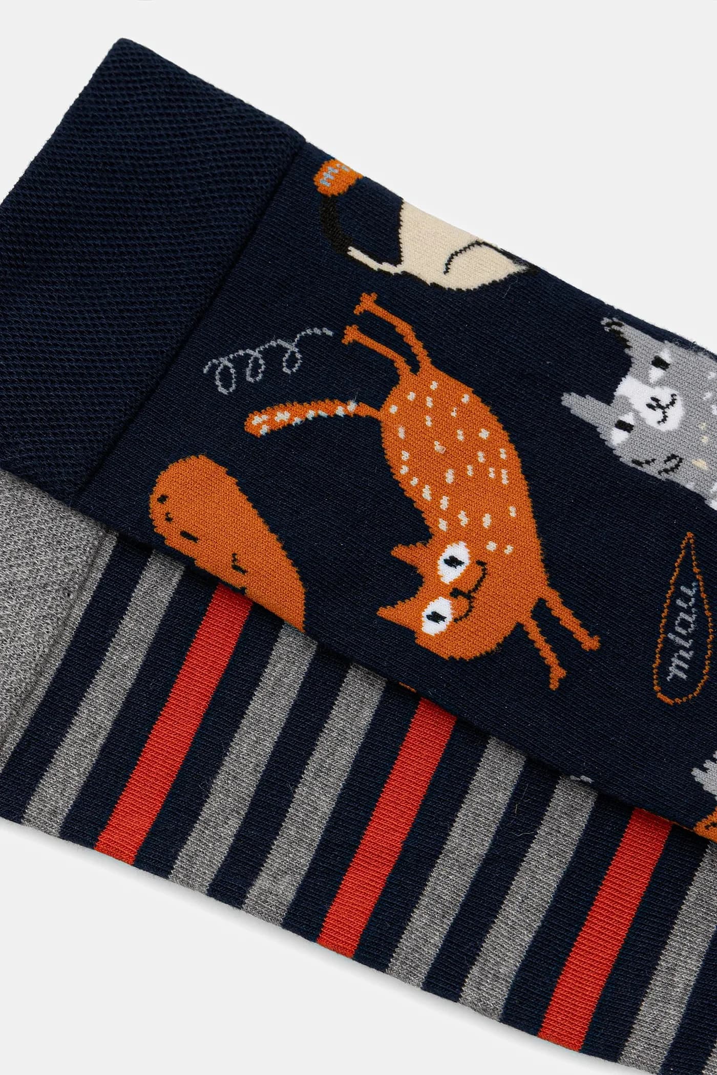 Хлопковые носки, 2 пары - фото 2