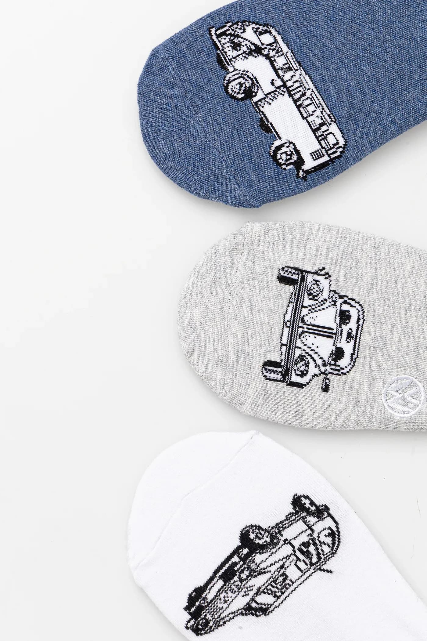 Хлопковые носки, 3 пары - фото 2