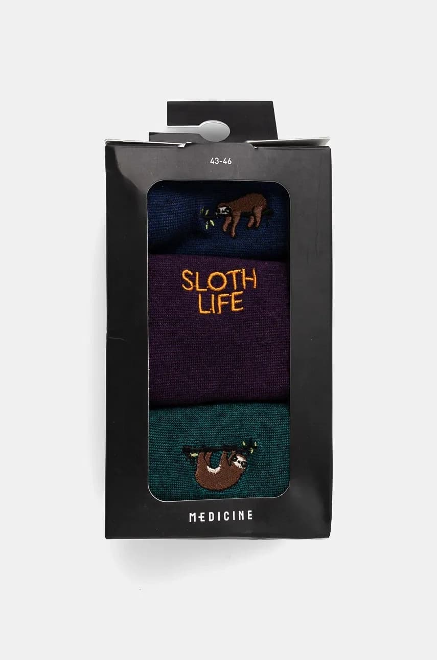 Хлопковые носки, 3 пары - фото 3