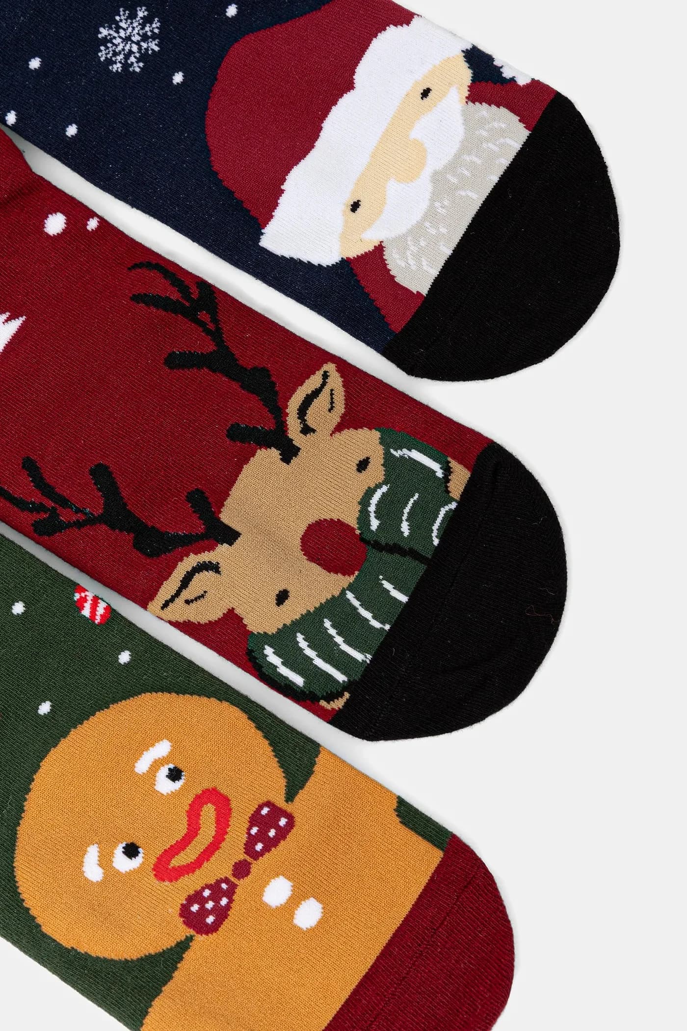 Хлопковые носки, 3 пары - фото 3