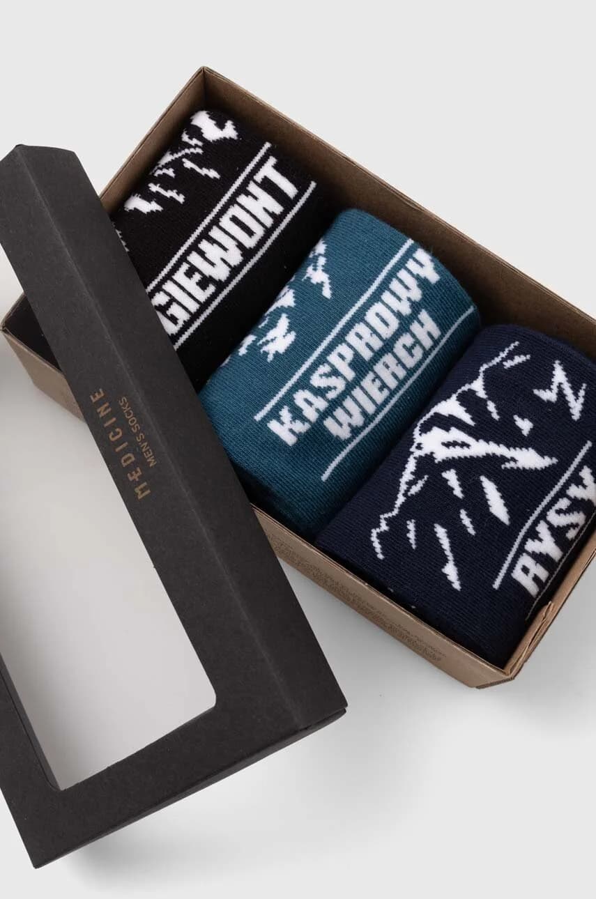 Хлопковые носки, 3 пары - фото 3