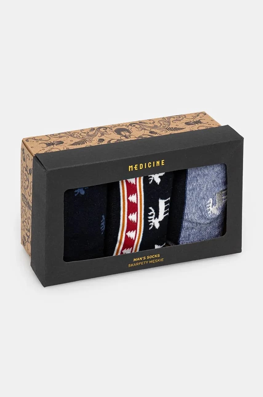 Хлопковые носки, 3 пары - фото 3