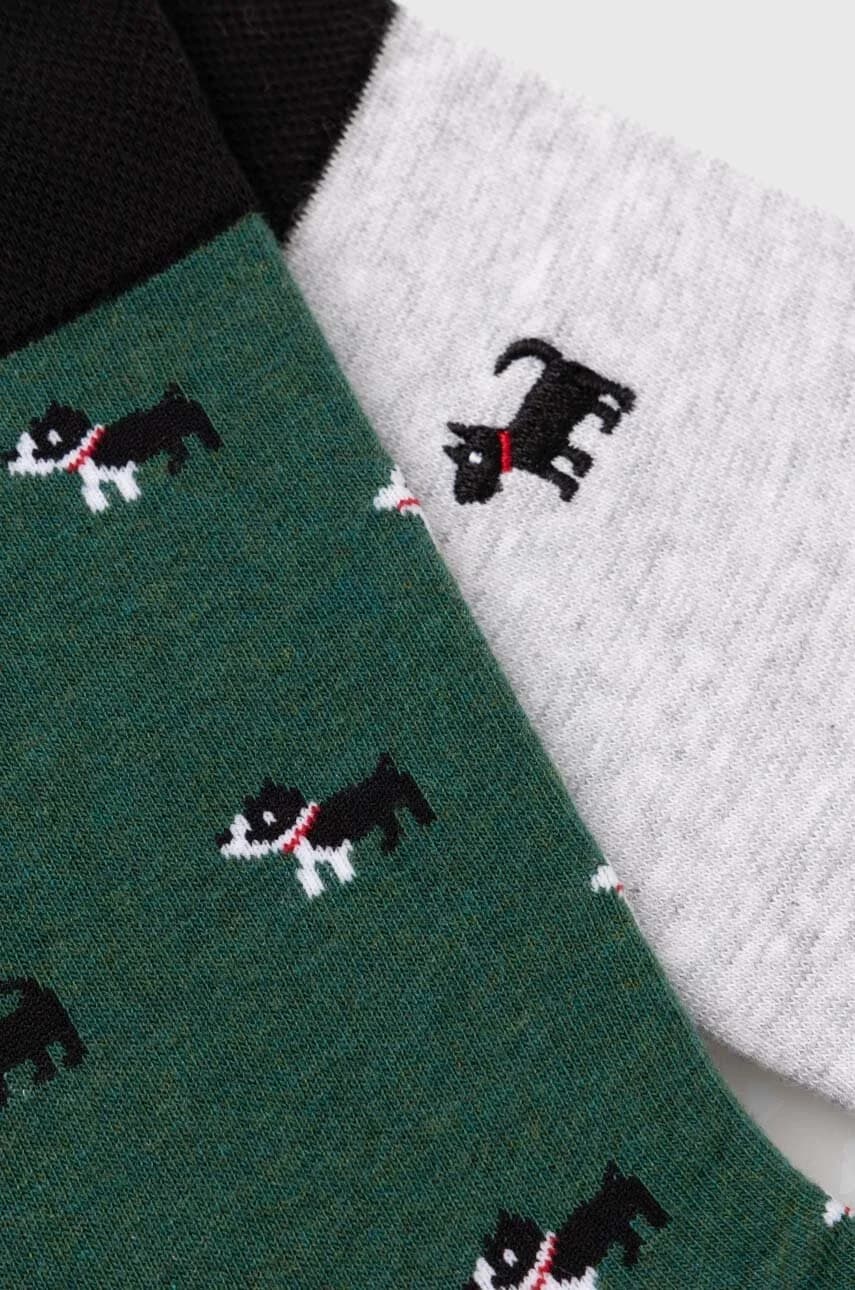 Хлопковые носки, 2 пары - фото 3