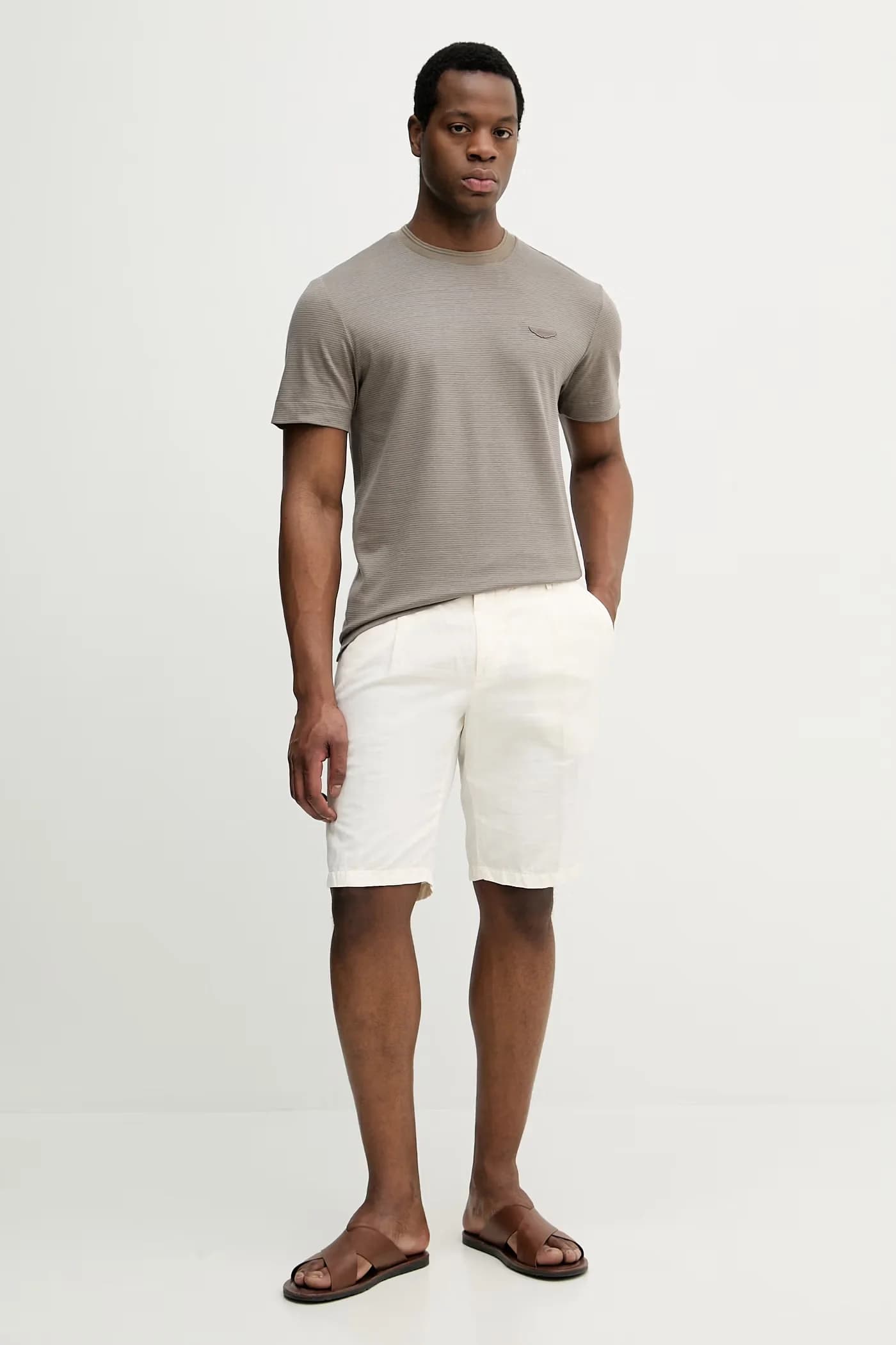 Футболка из льна BOSS X ASTON MARTIN - фото 2