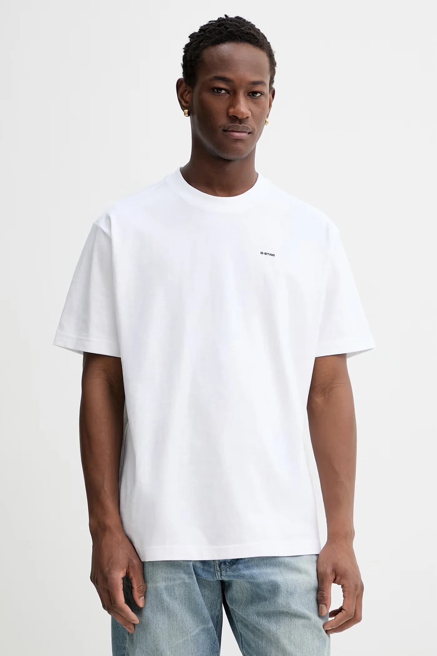 Свободная футболка из хлопка