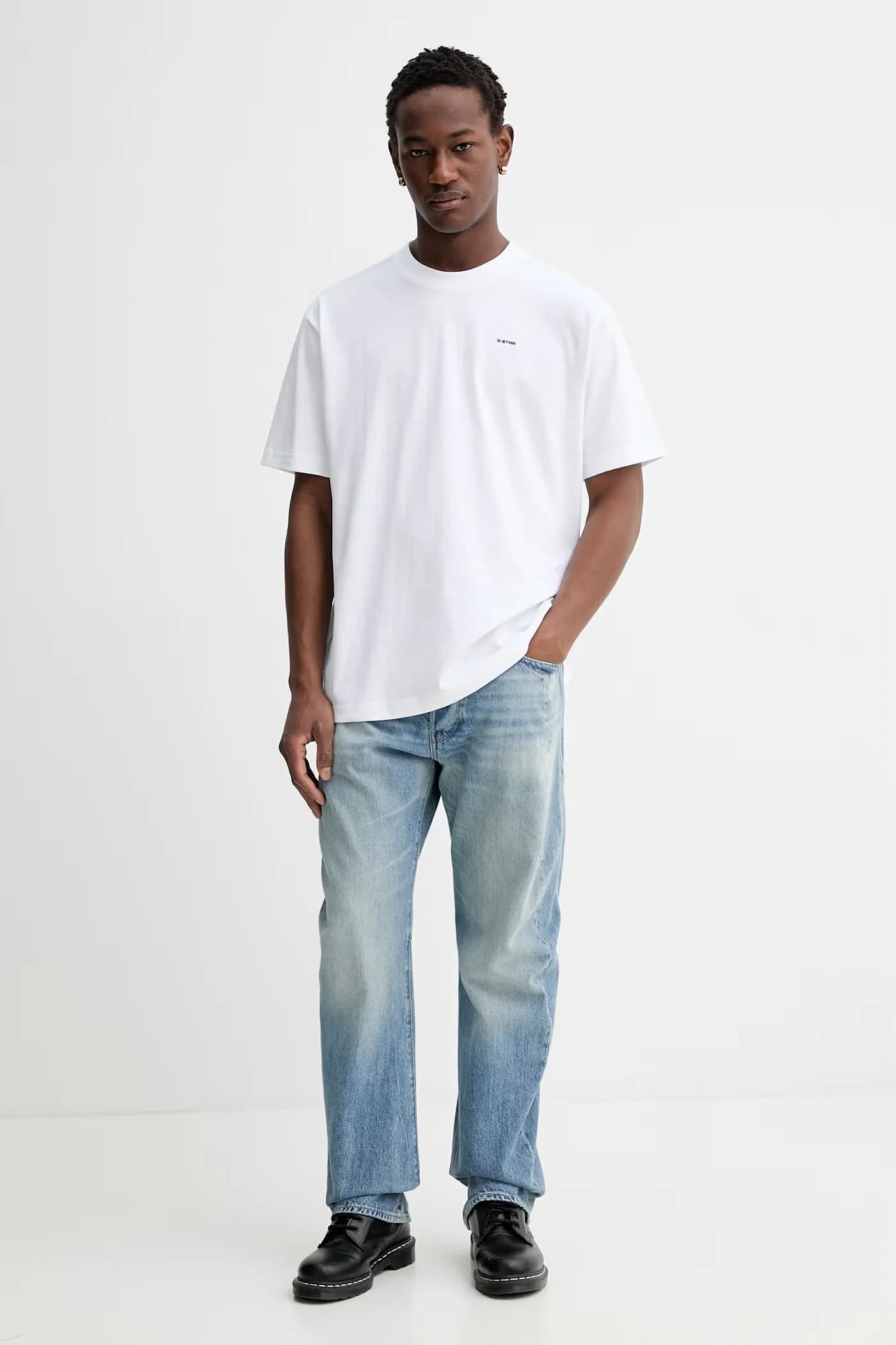 Свободная футболка из хлопка - фото 2