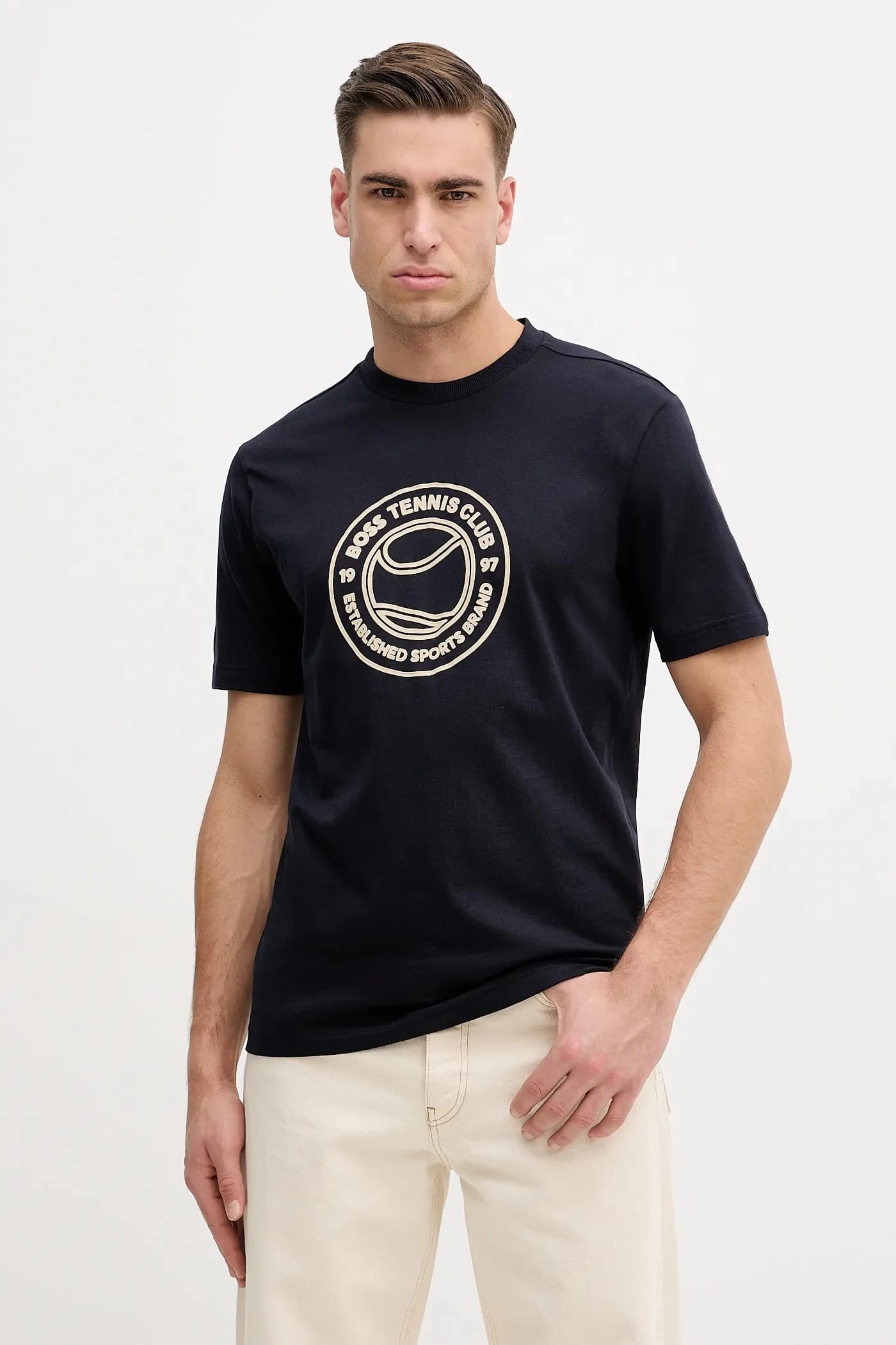 Хлопковая футболка с логотипом TS_Join