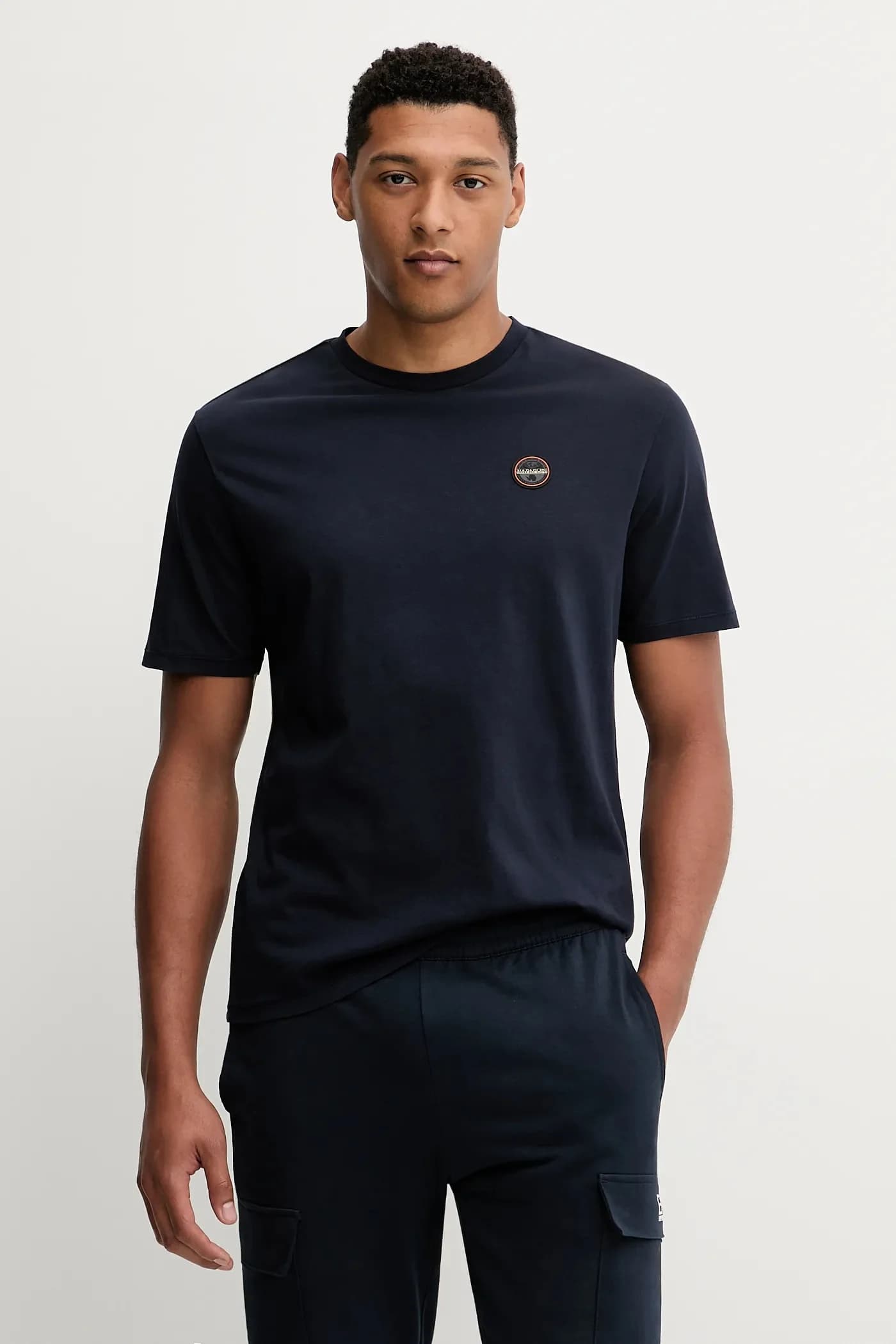 Хлопковая футболка S-Badge