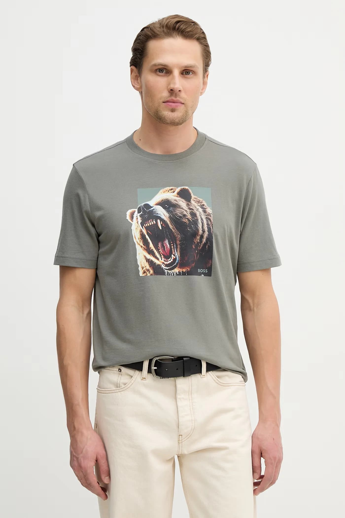 Хлопковая футболка Te_Dobermann