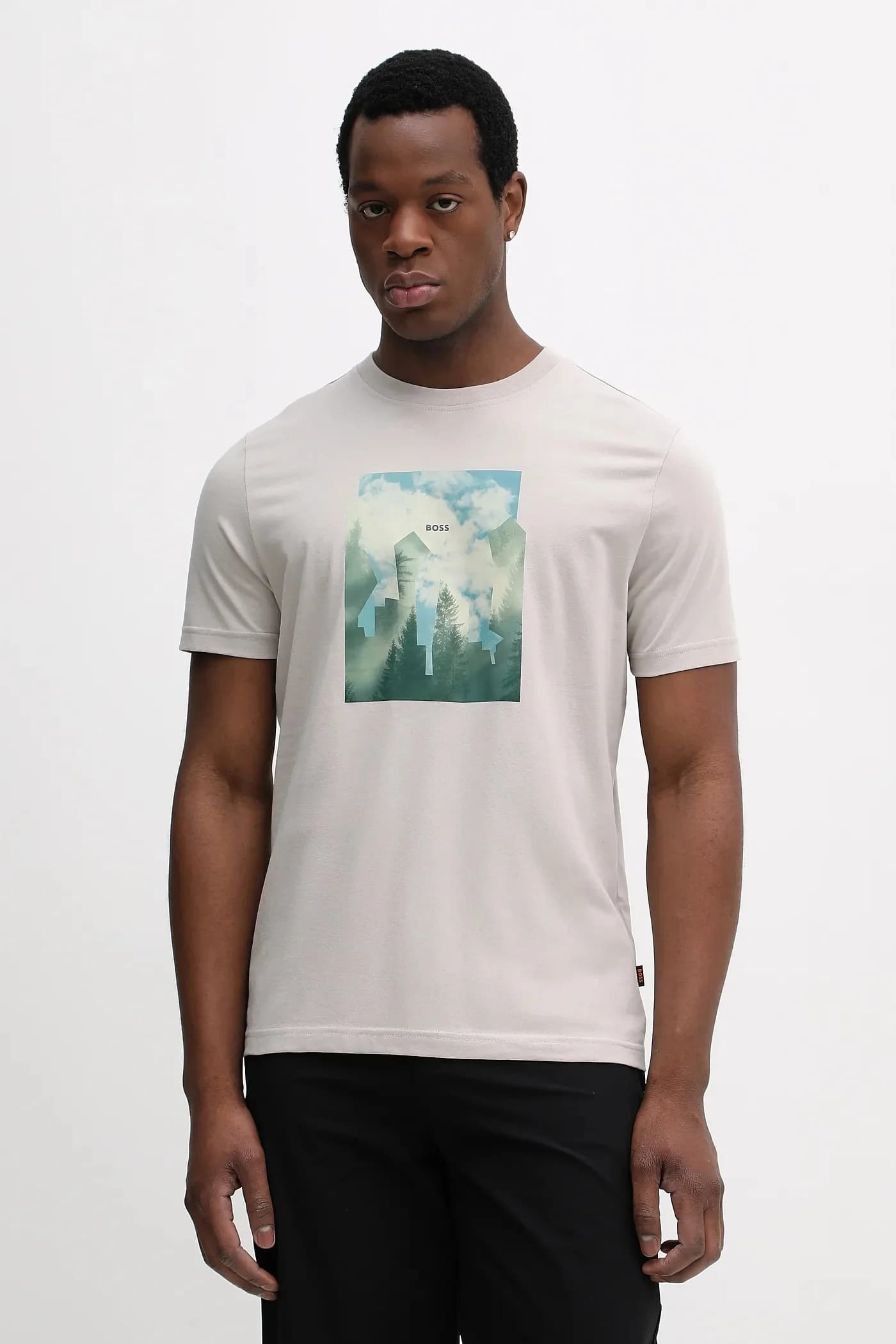 Хлопковая футболка Te_Cover