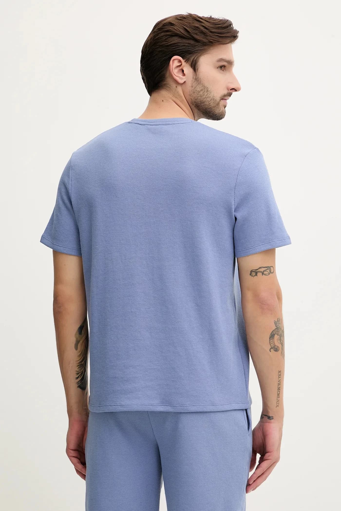 Lounge Вафельная футболка - фото 3