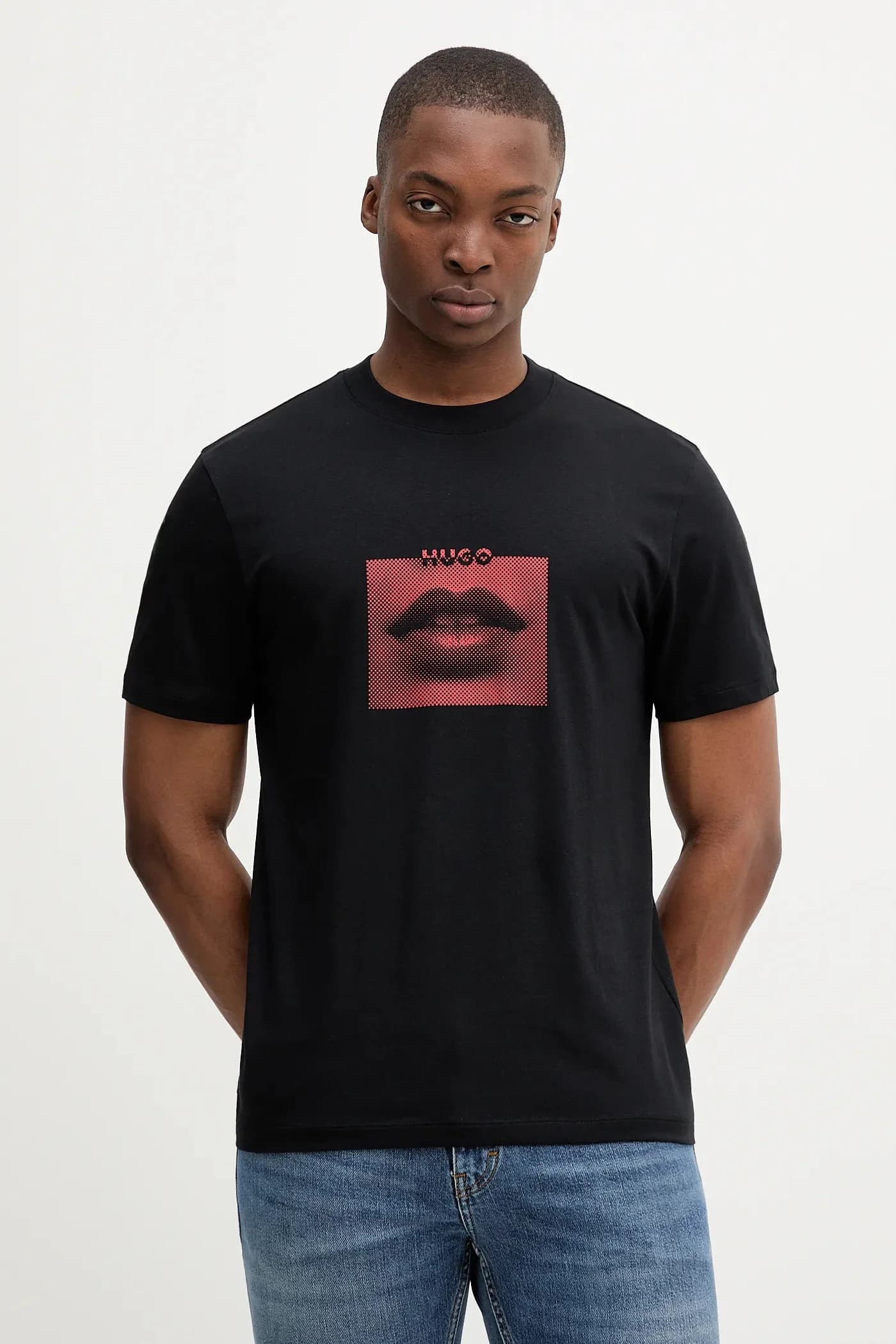 Хлопковая футболка Deterni