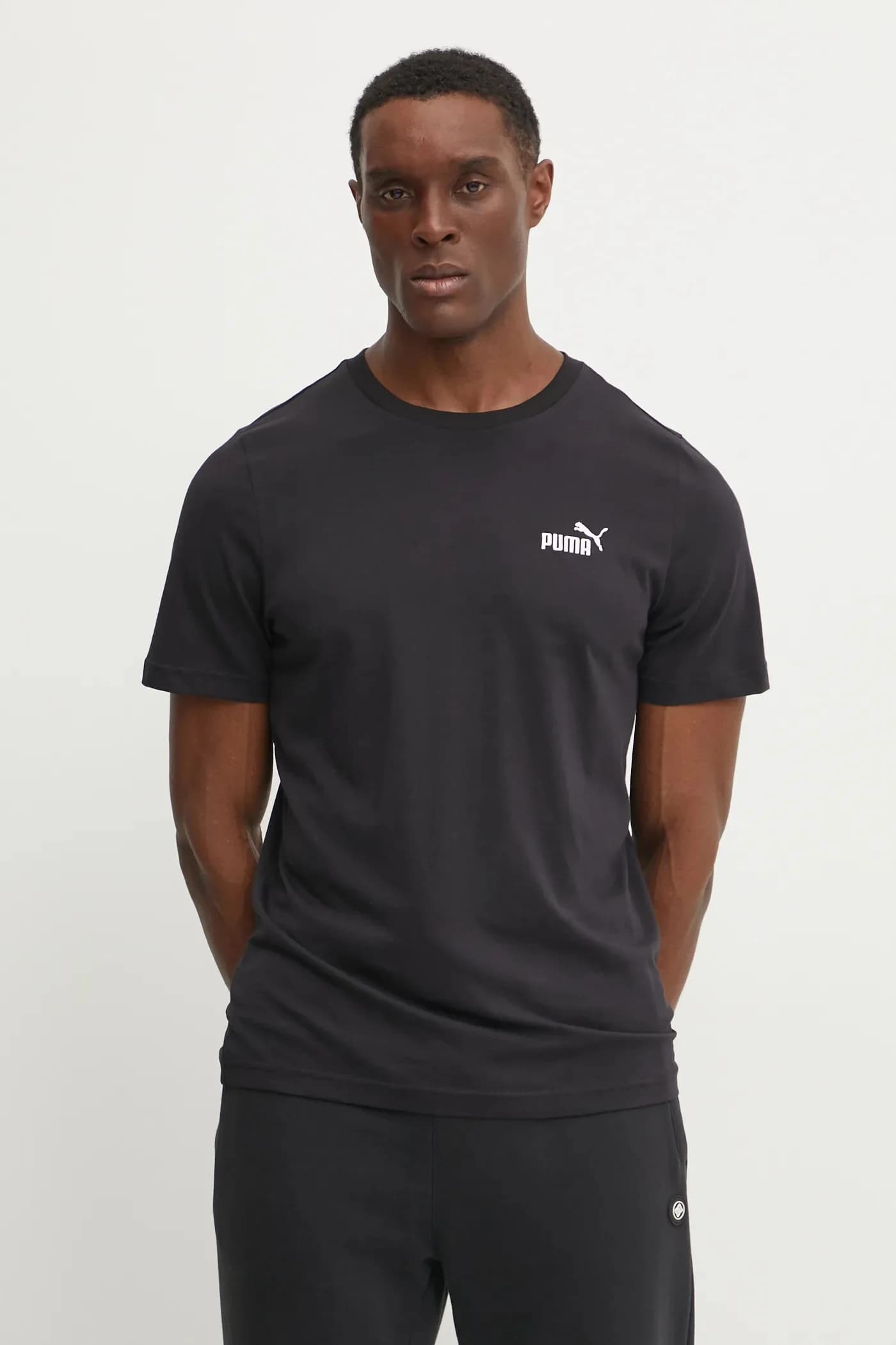 Хлопковая футболка с логотипом Essential