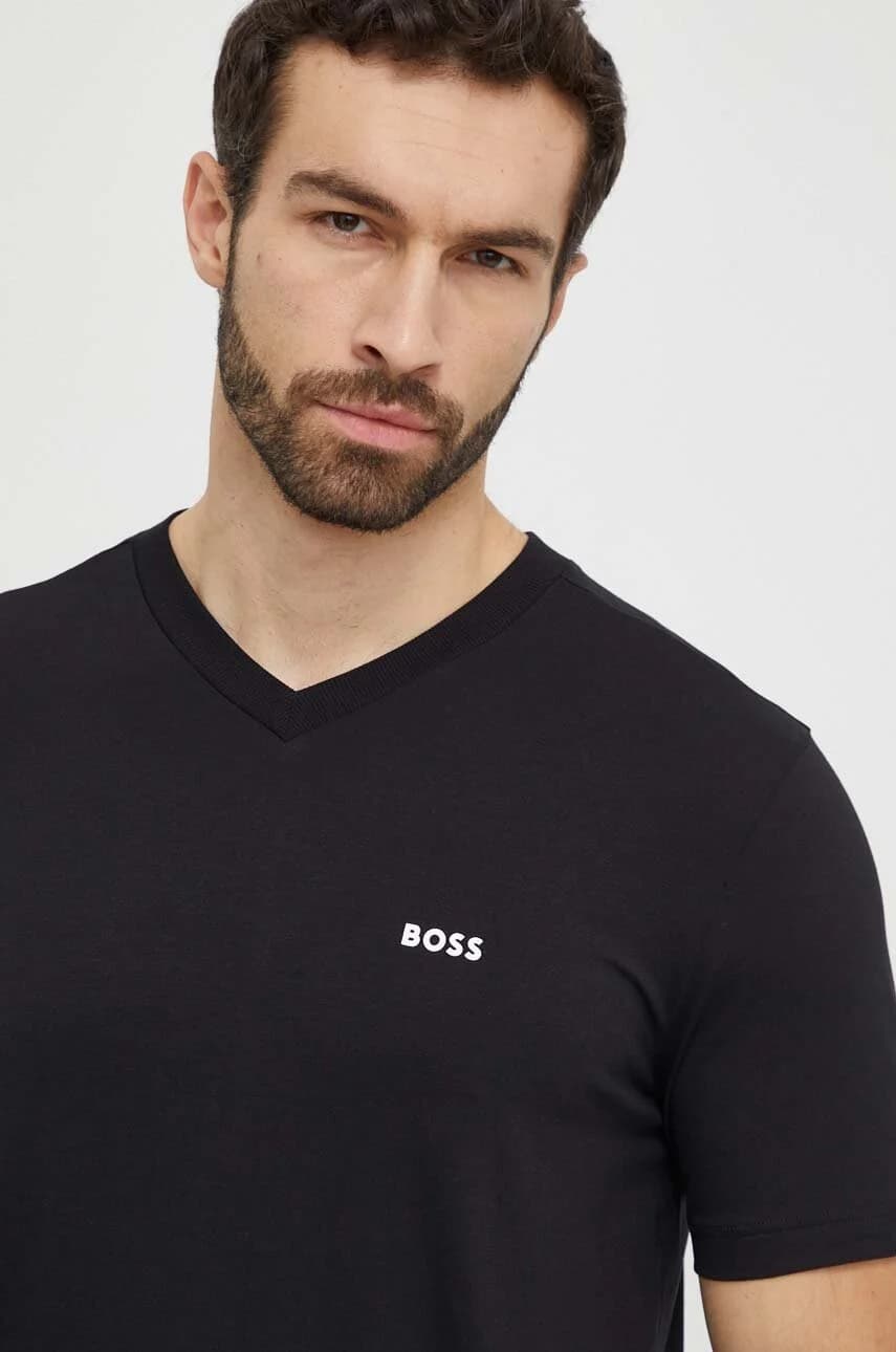 Футболка с V-образным вырезом - фото 3