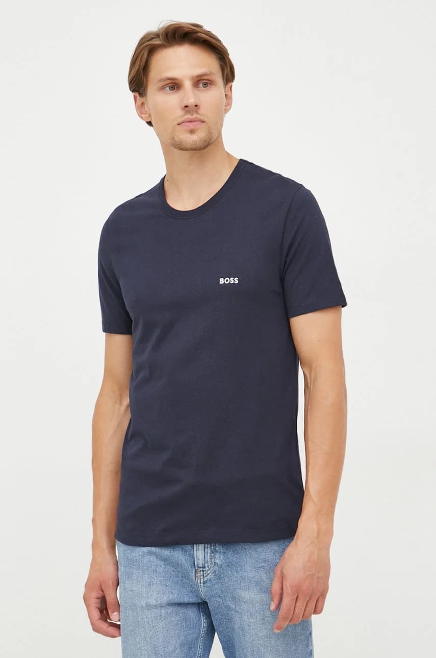 Хлопковая футболка (3 шт.) Футболка RN 3P Classic - фото 3