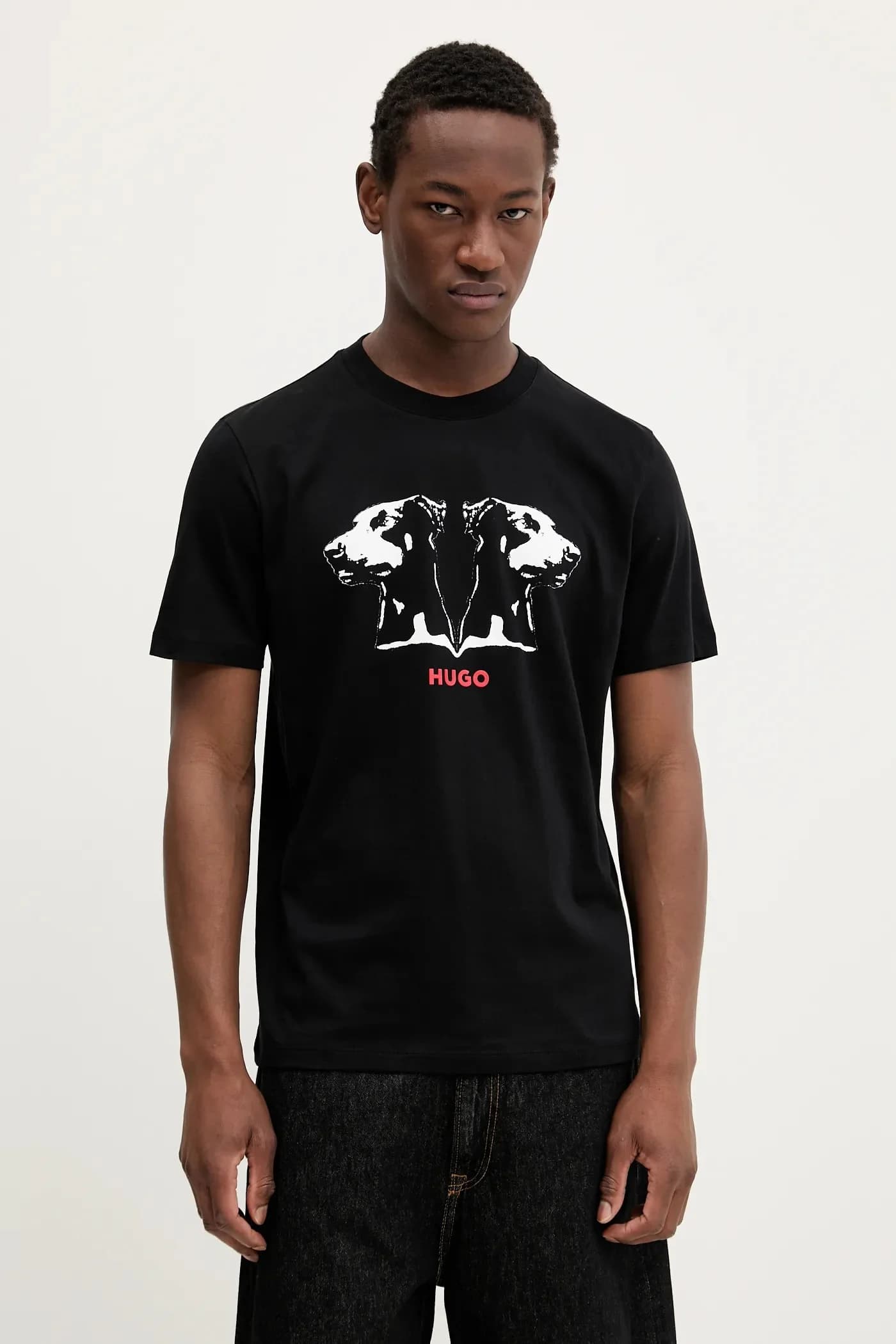 Хлопковая футболка Доберо