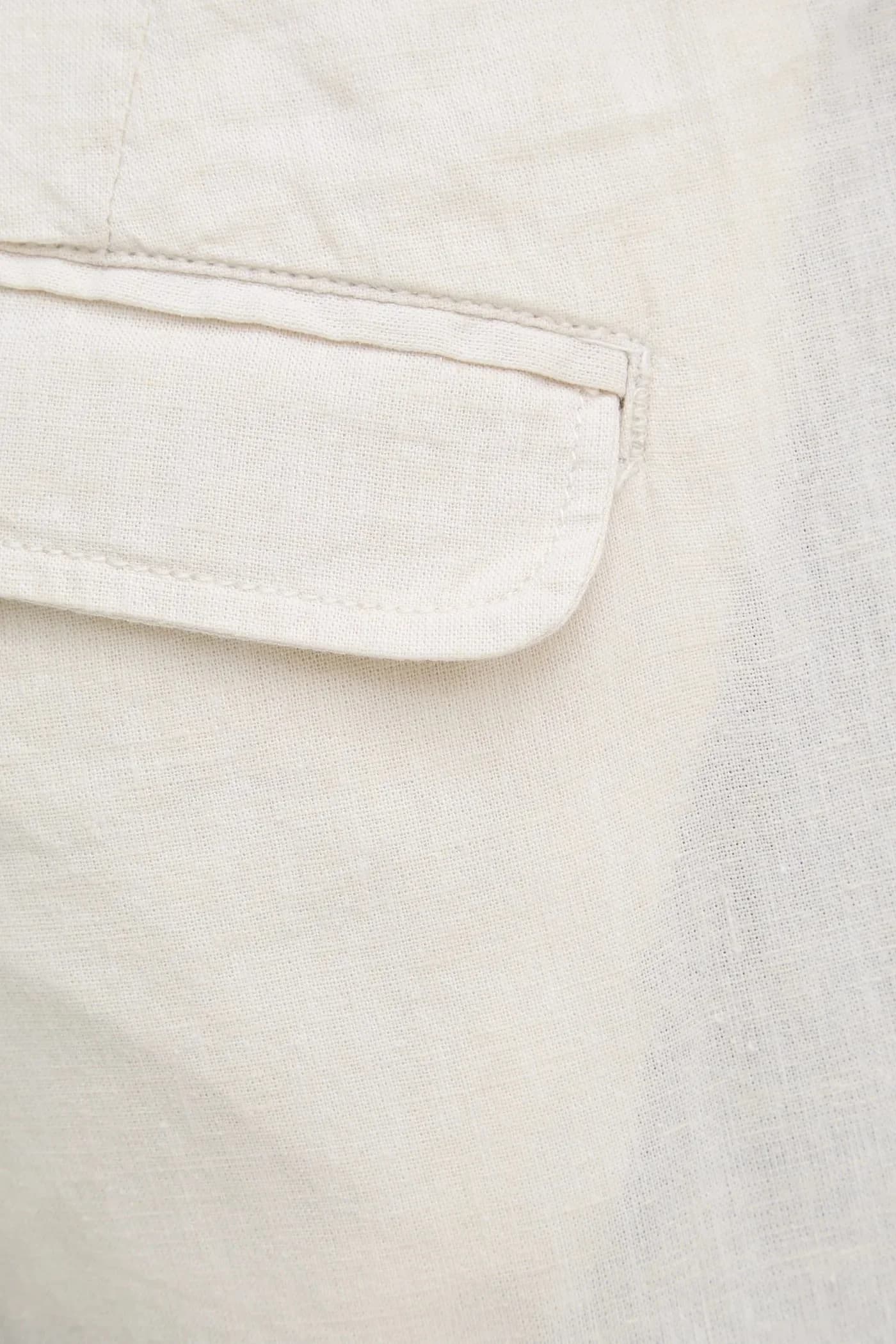 Брюки с льном - фото 4