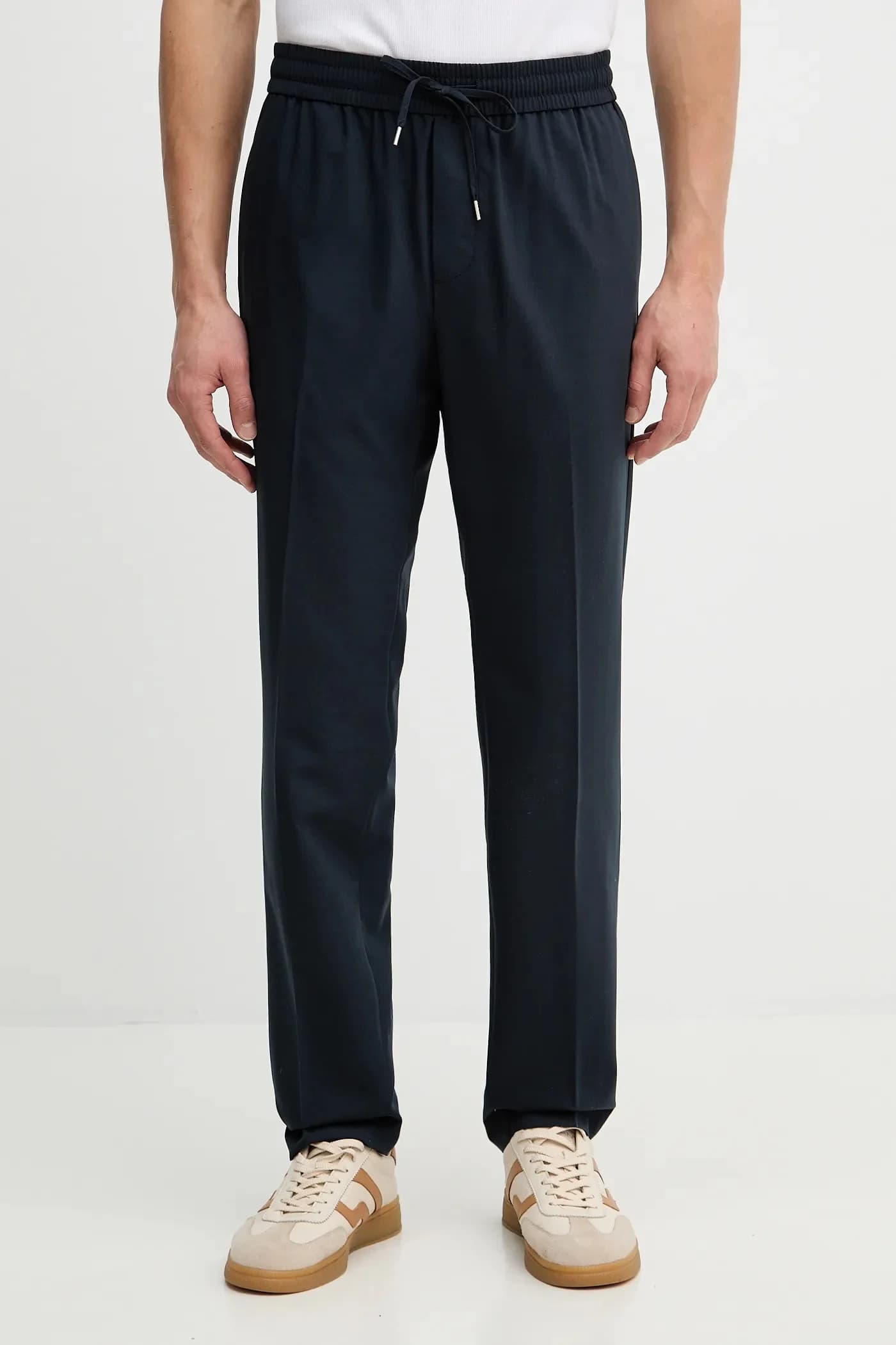 Брюки из смесовой шерсти